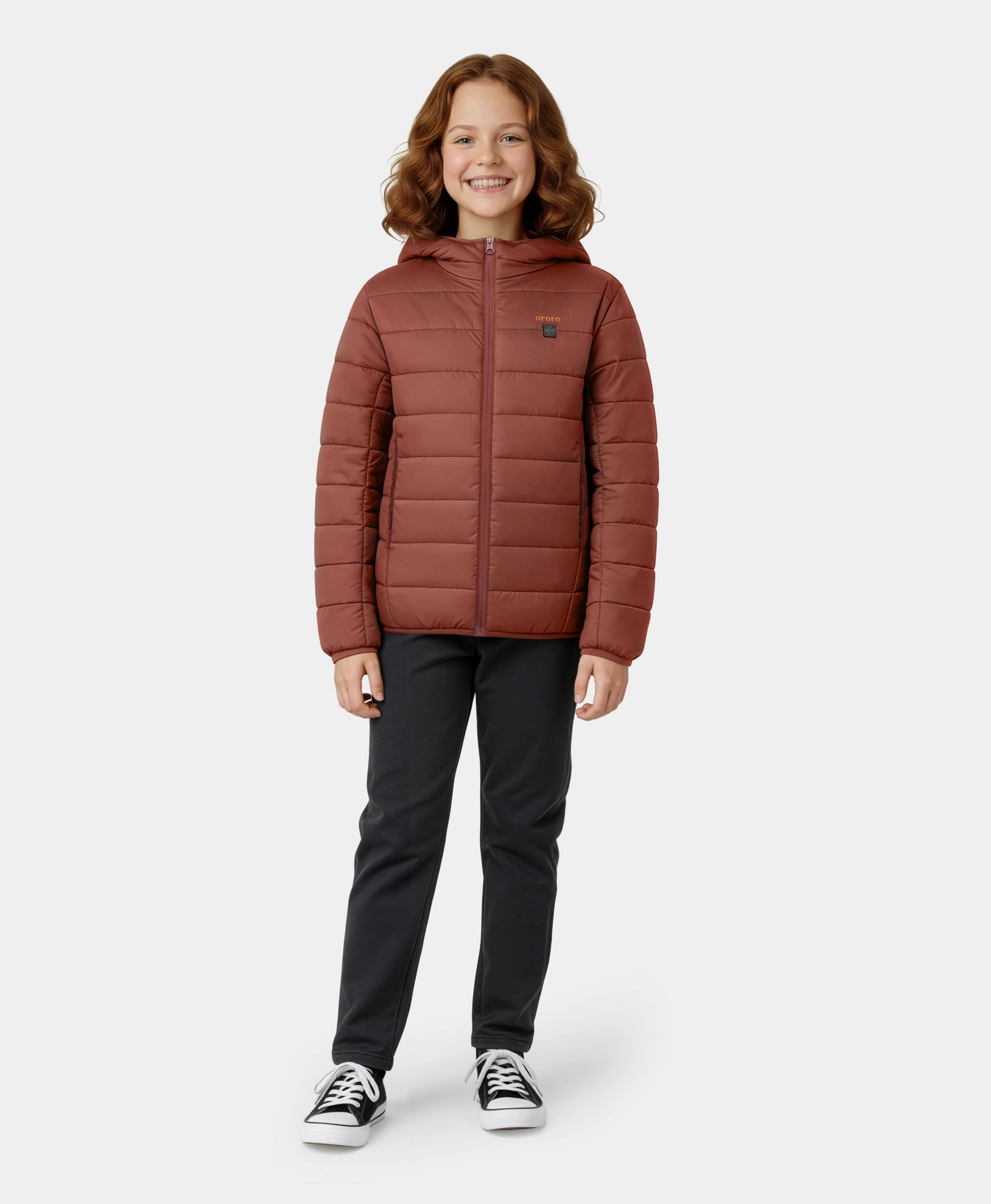 Kids' 4-Zone Heated Lightweight Puffer Jacket