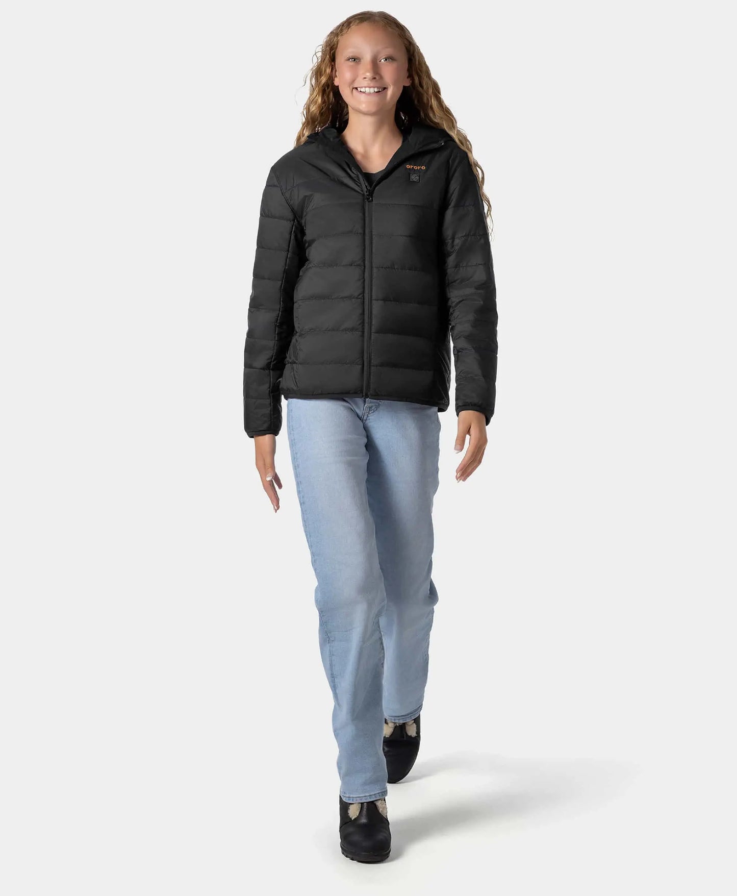 Kids' 4-Zone Heated Lightweight Puffer Jacket