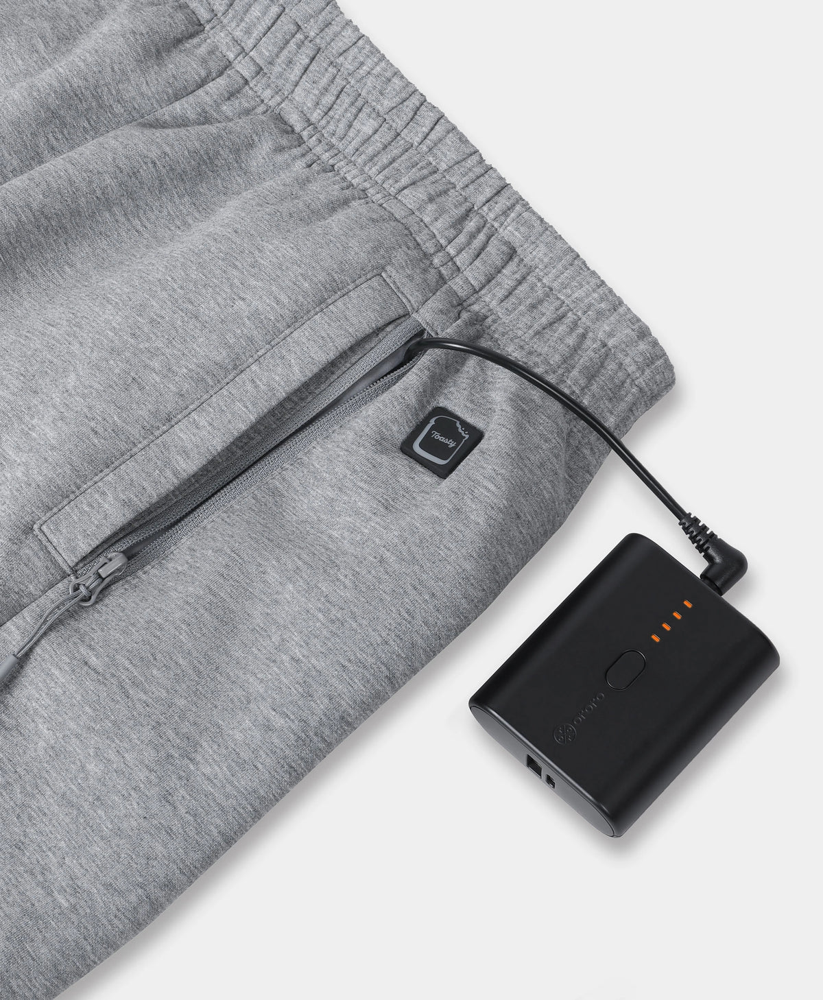 Zippered Battery Pocket