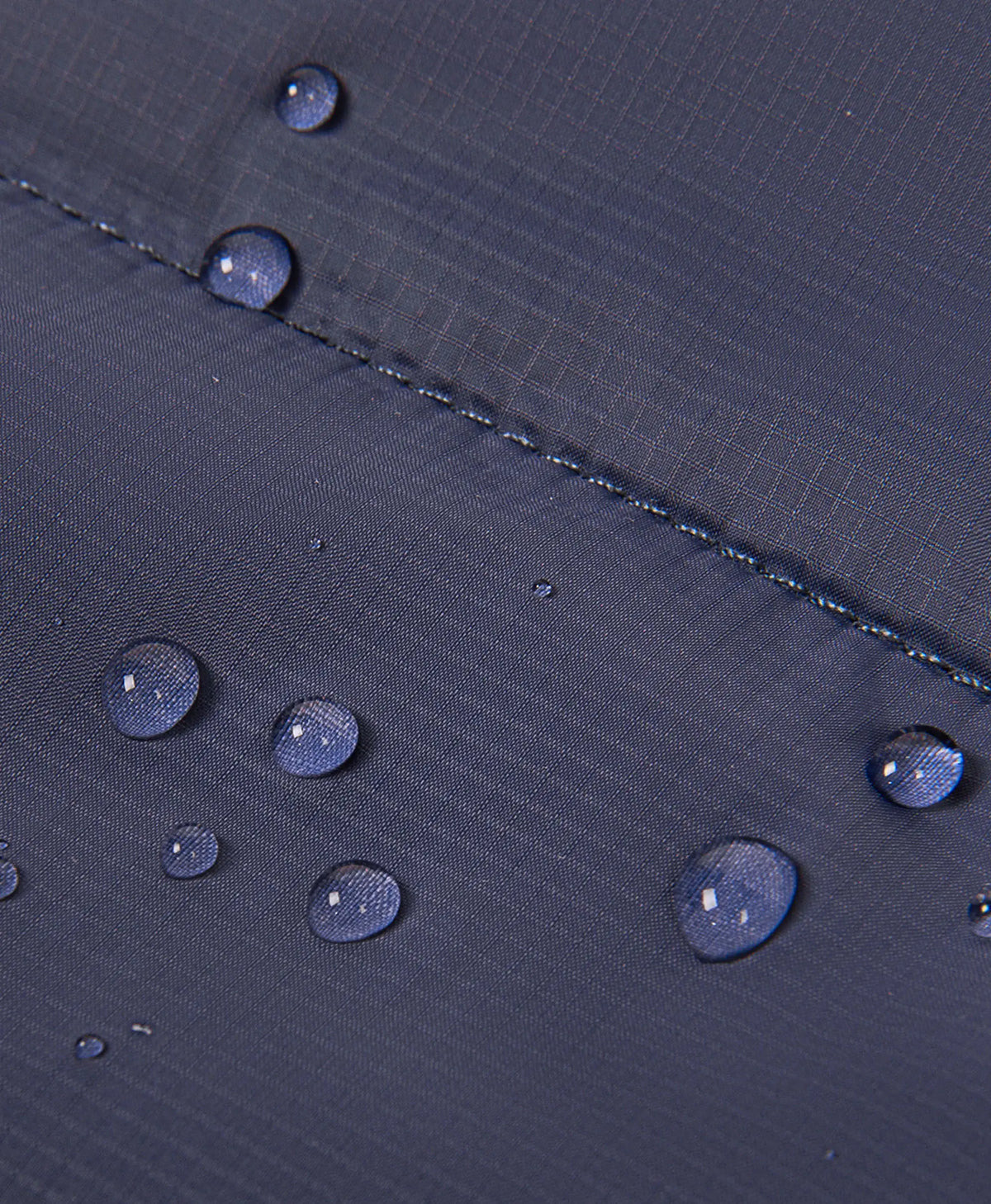 Water-resistant ripstop shell for daily wear