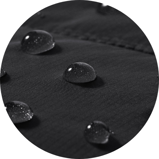 water-resistant shell