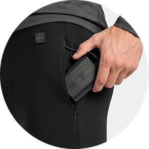 Discreet Battery Pocket