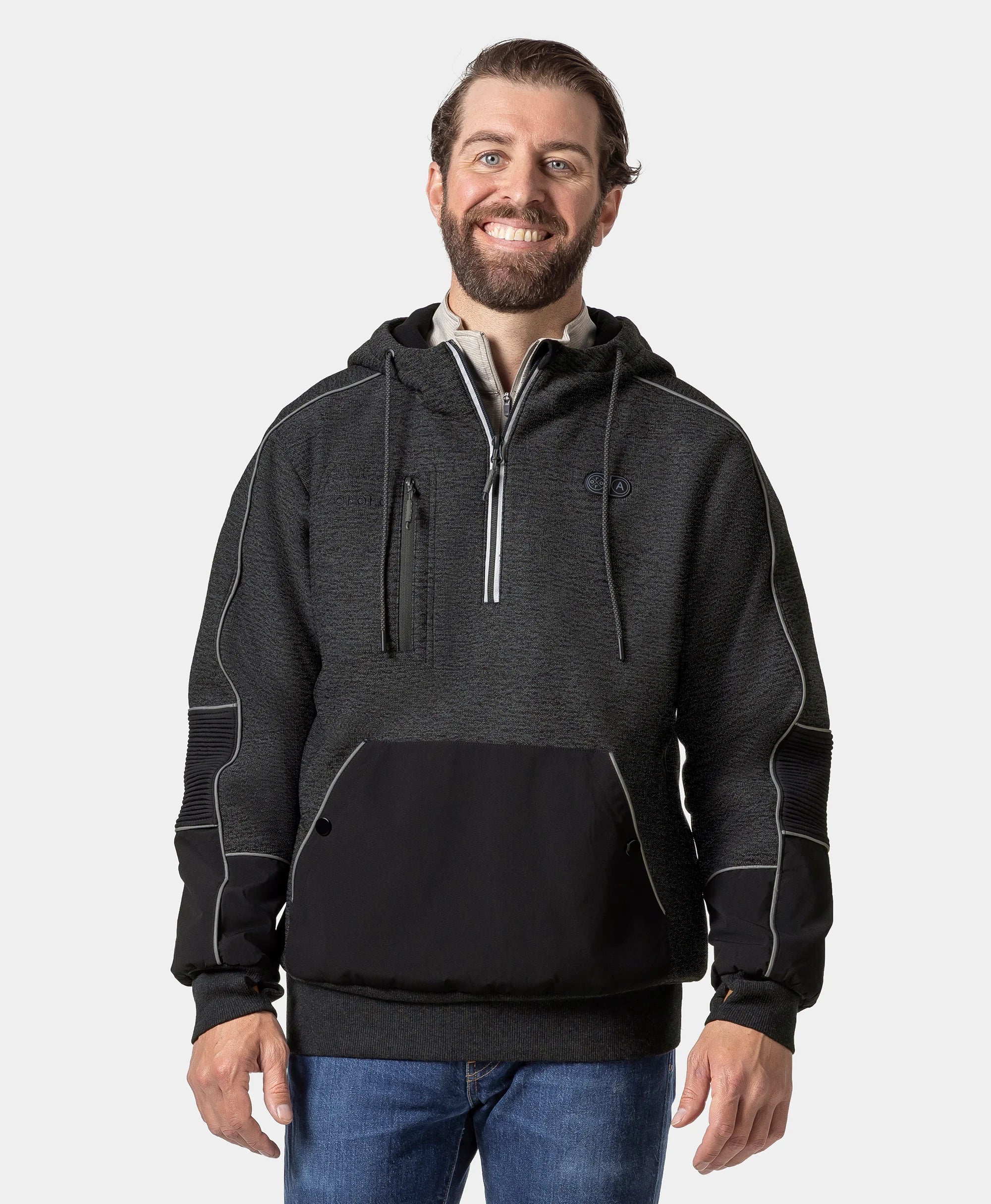 Wayne Men's 5-Zone Heated Pullover Hoodie