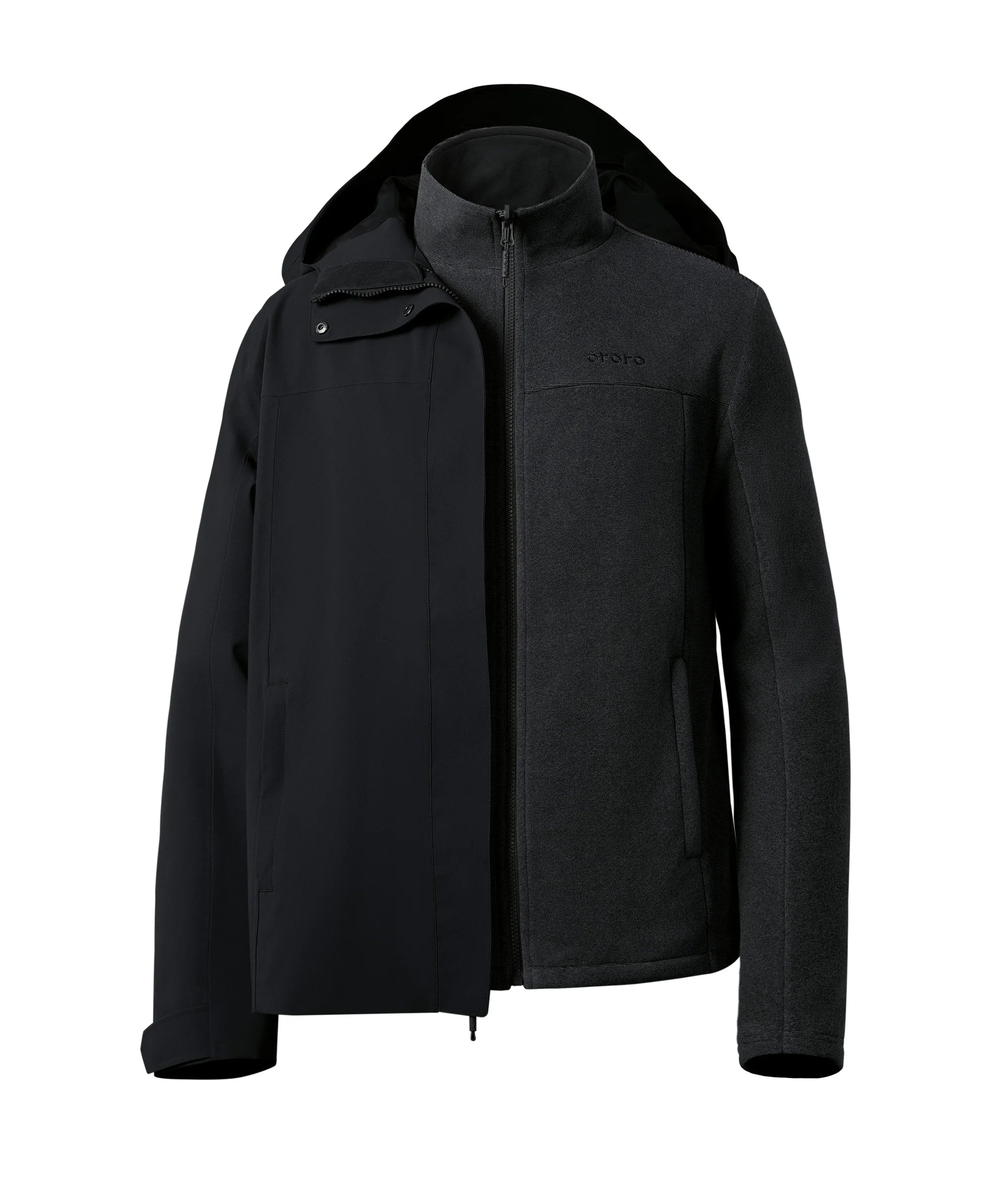 River Ridge Men’s 3-in-1 Heated Jacket with Fleece Liner