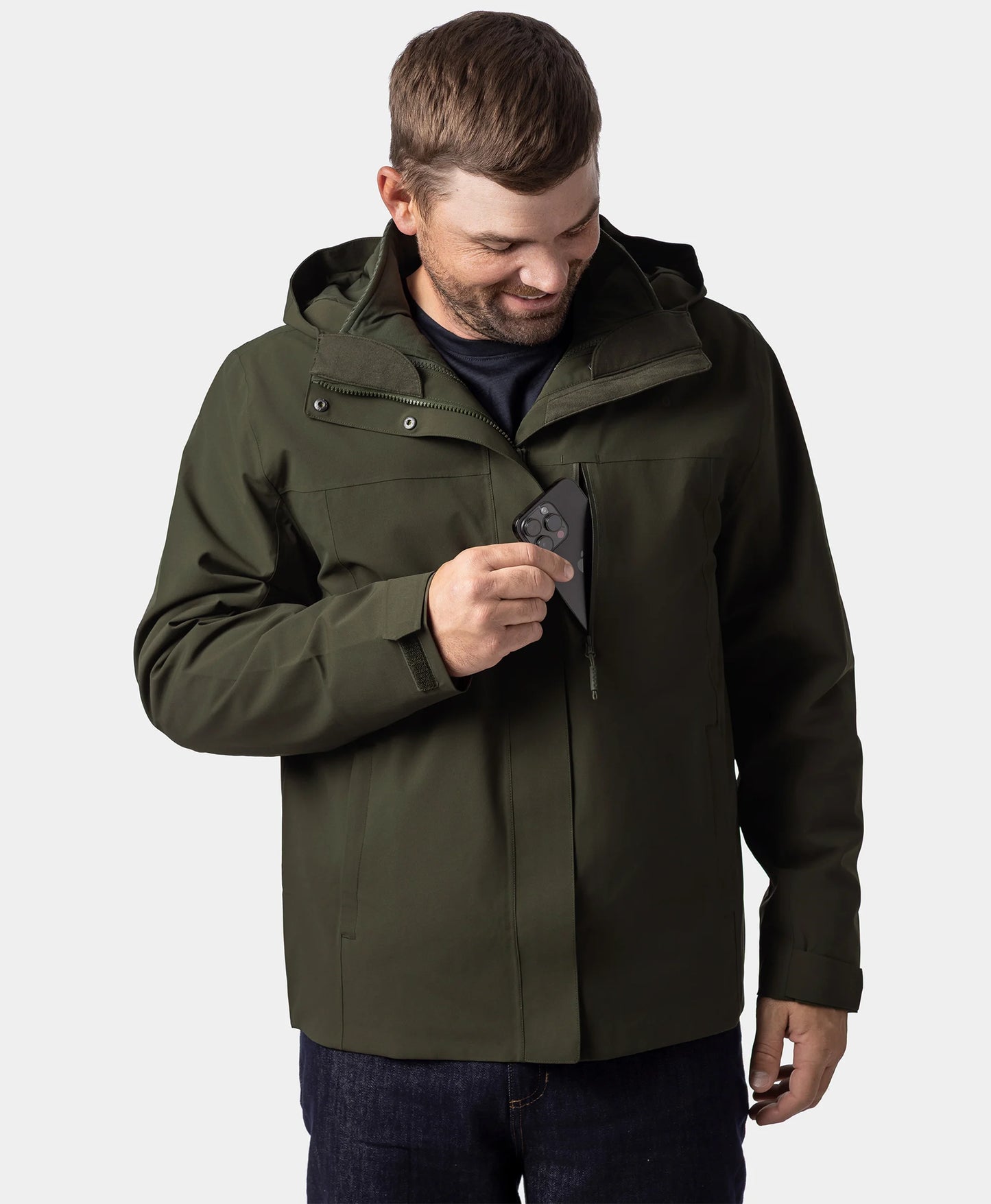 River Ridge Men's Waterproof Shell Jacket