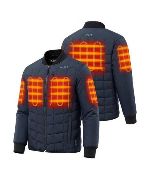 Scranton Men's 5-Zone Heated Bomber Jacket