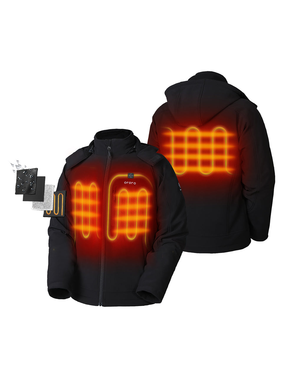 Men's Heated Jacket | Up to 10 Hours of Warmth | ororo®