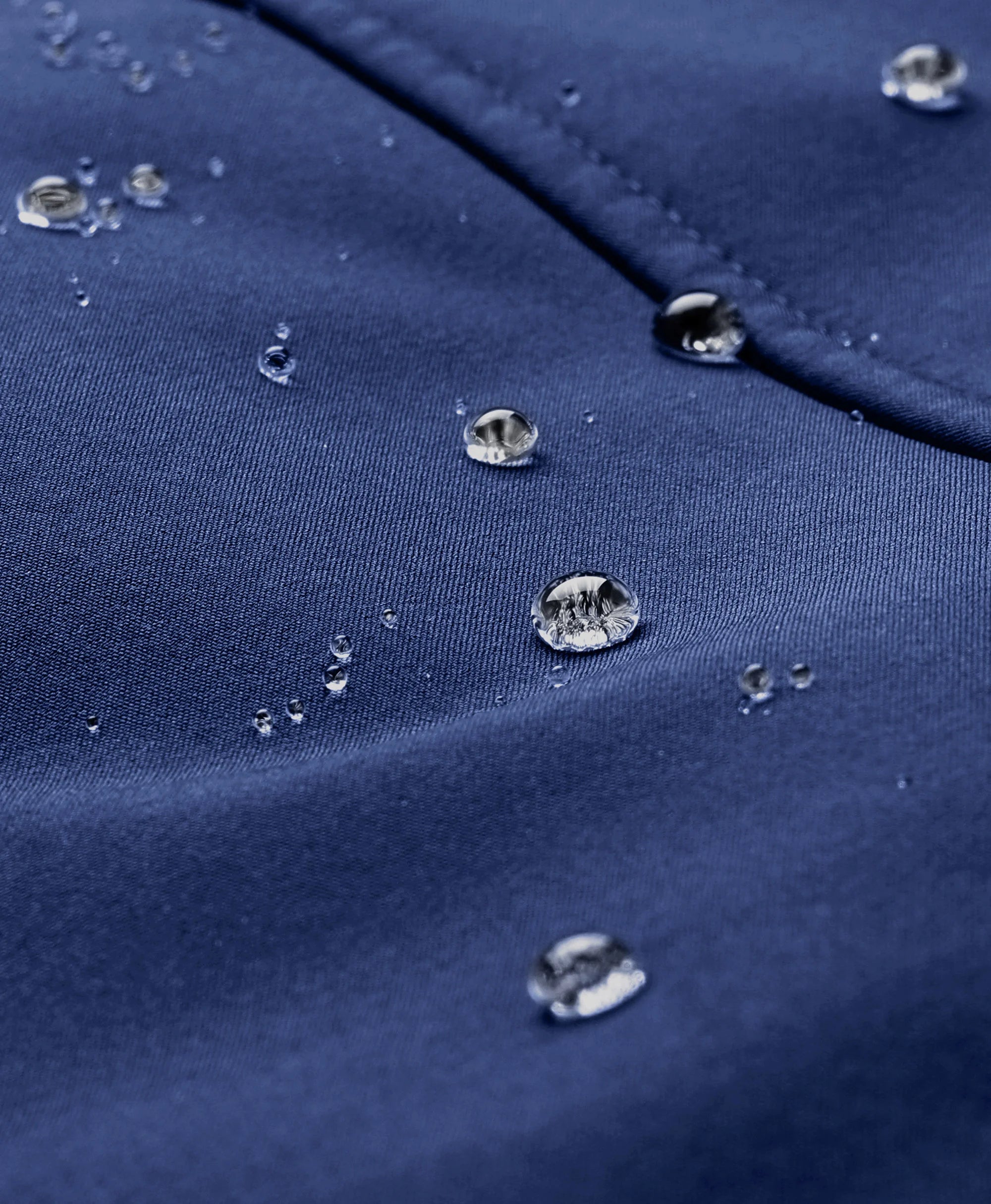 Water-resistant shell