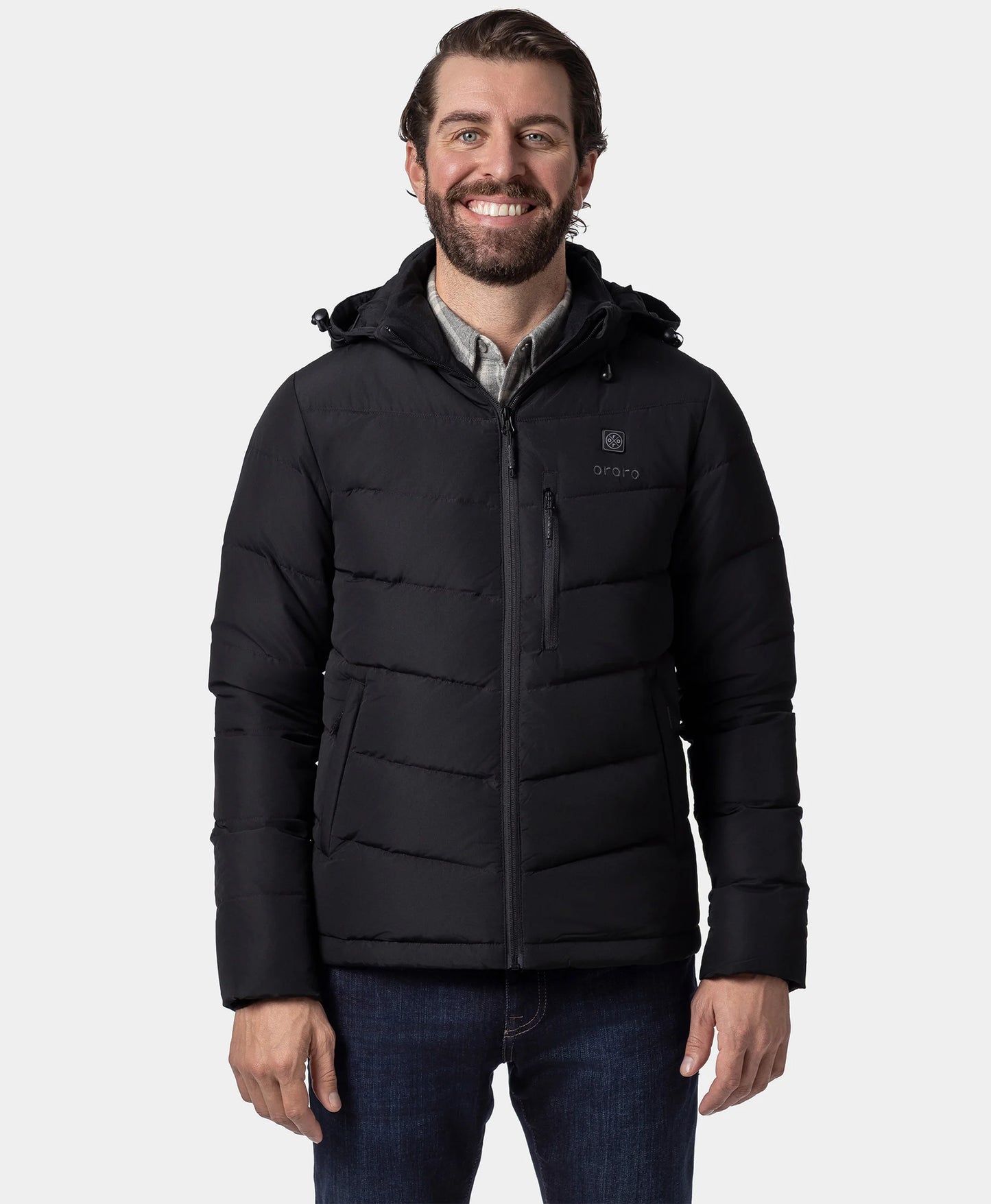 Men's Heated Down Jacket 
