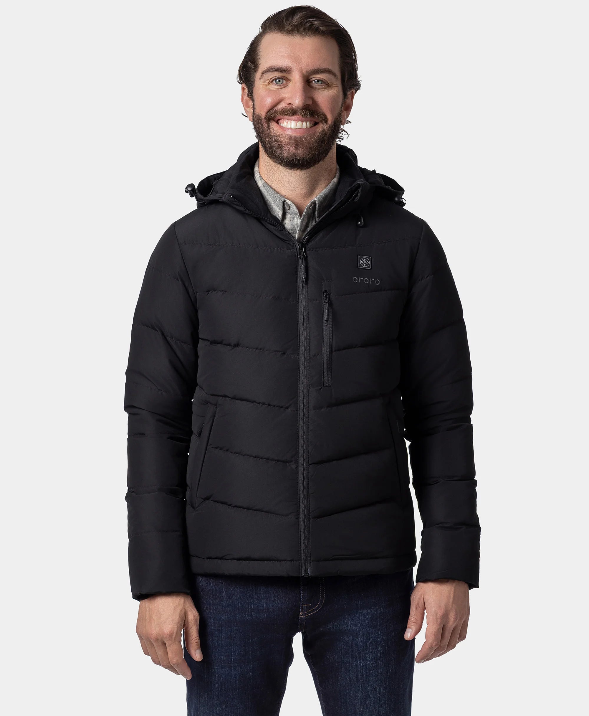 Men's Heated Down Jacket 