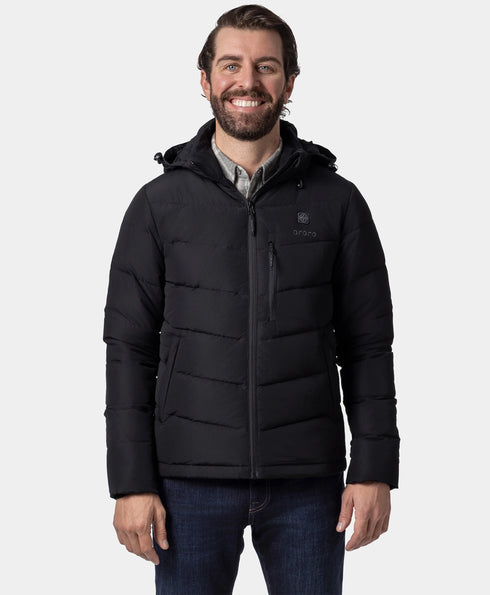 Men's Heated Down Jacket  ,view 1
