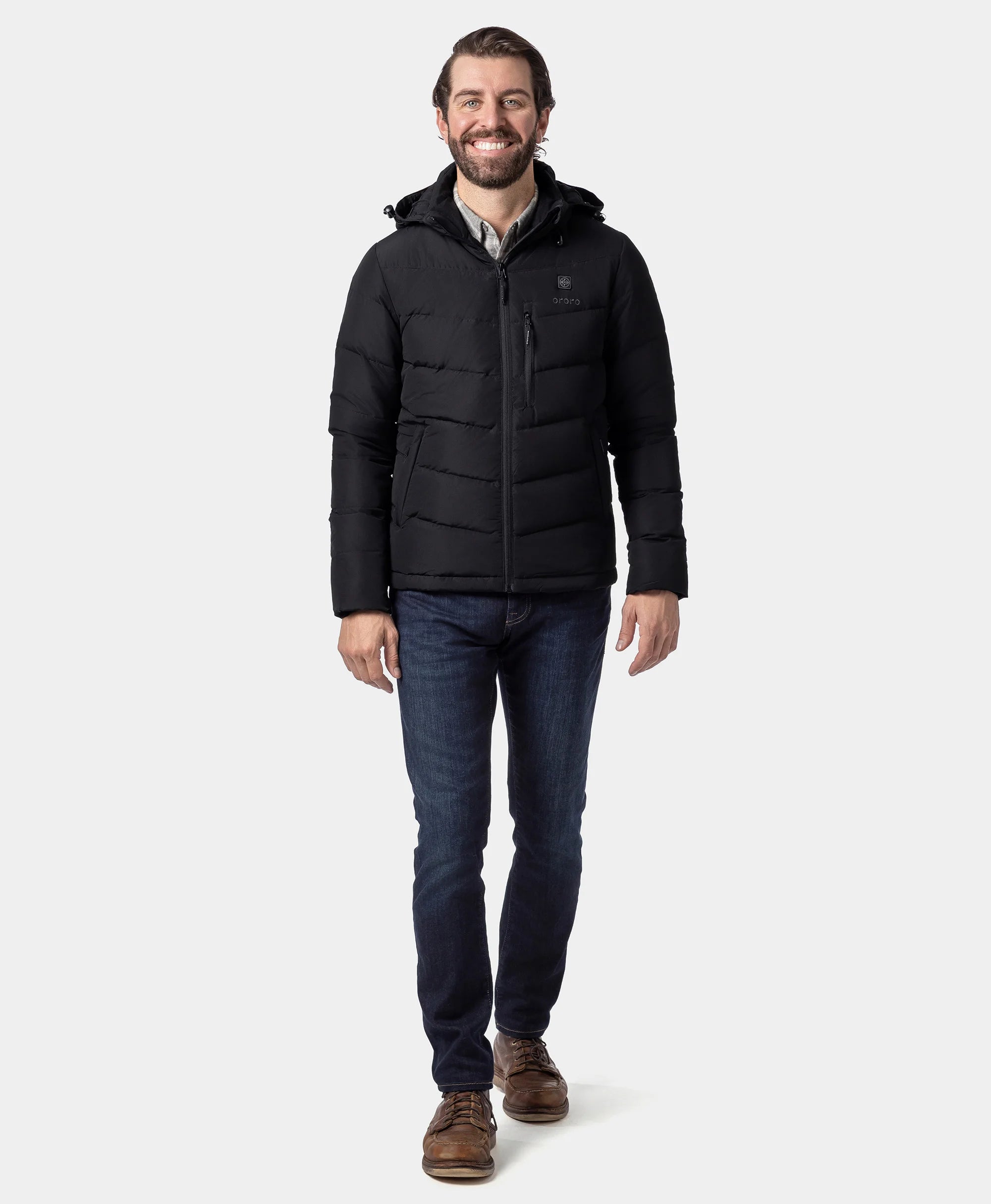 Men's Heated Down Jacket