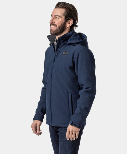 Men's Heated Dual Control Jacket with 5 Heating Zones