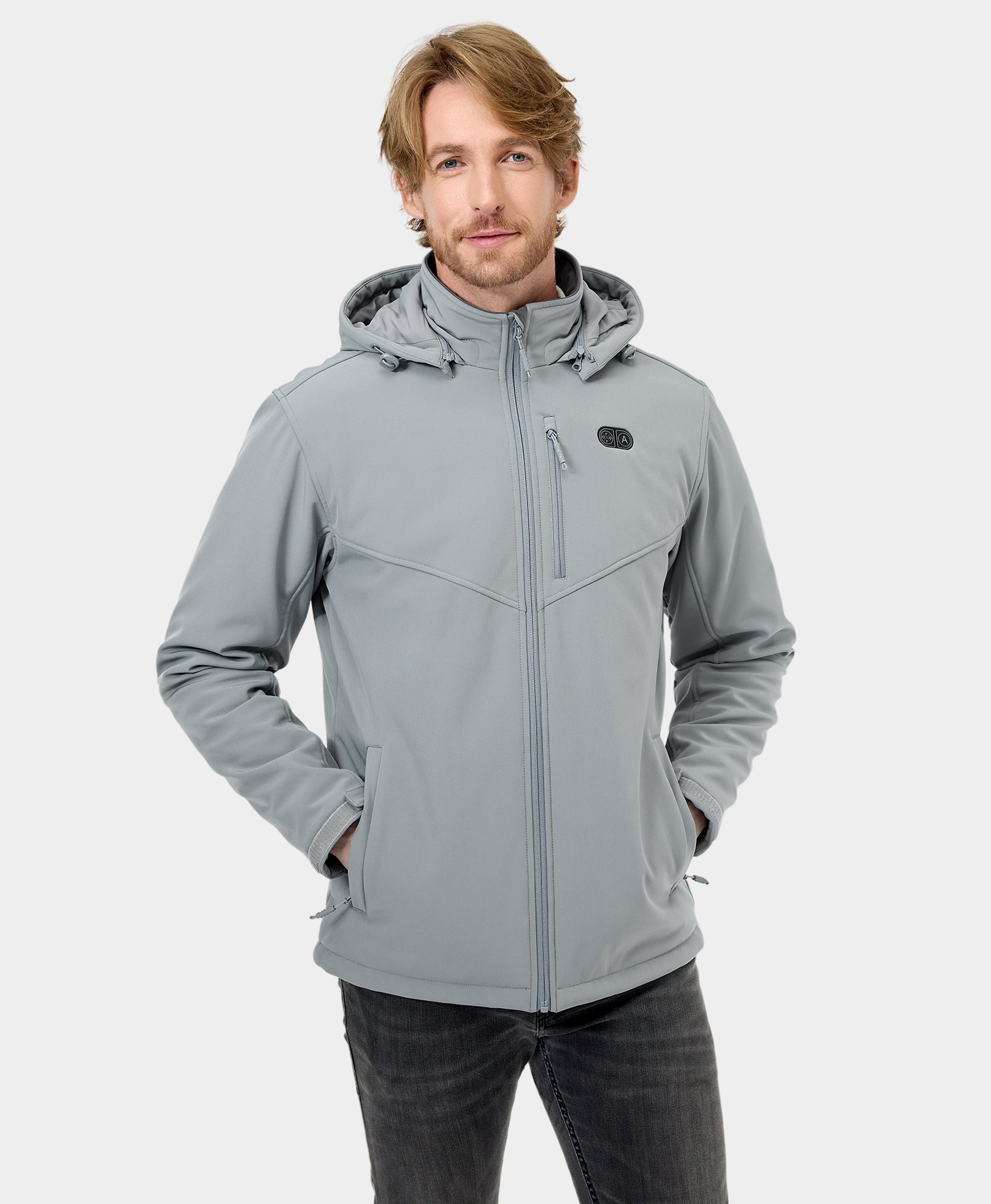 Men's Heated Dual Control Jacket | Pocket Heating | ororo®