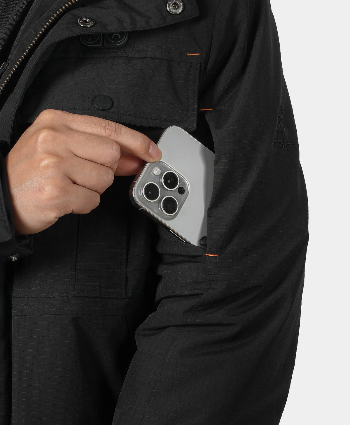 ororo surewarm men's heated jacket pocket designed to hold everyday essentials