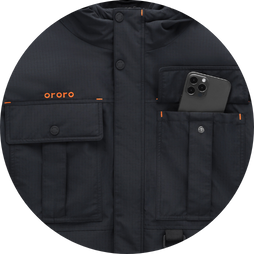 Ten functional pockets