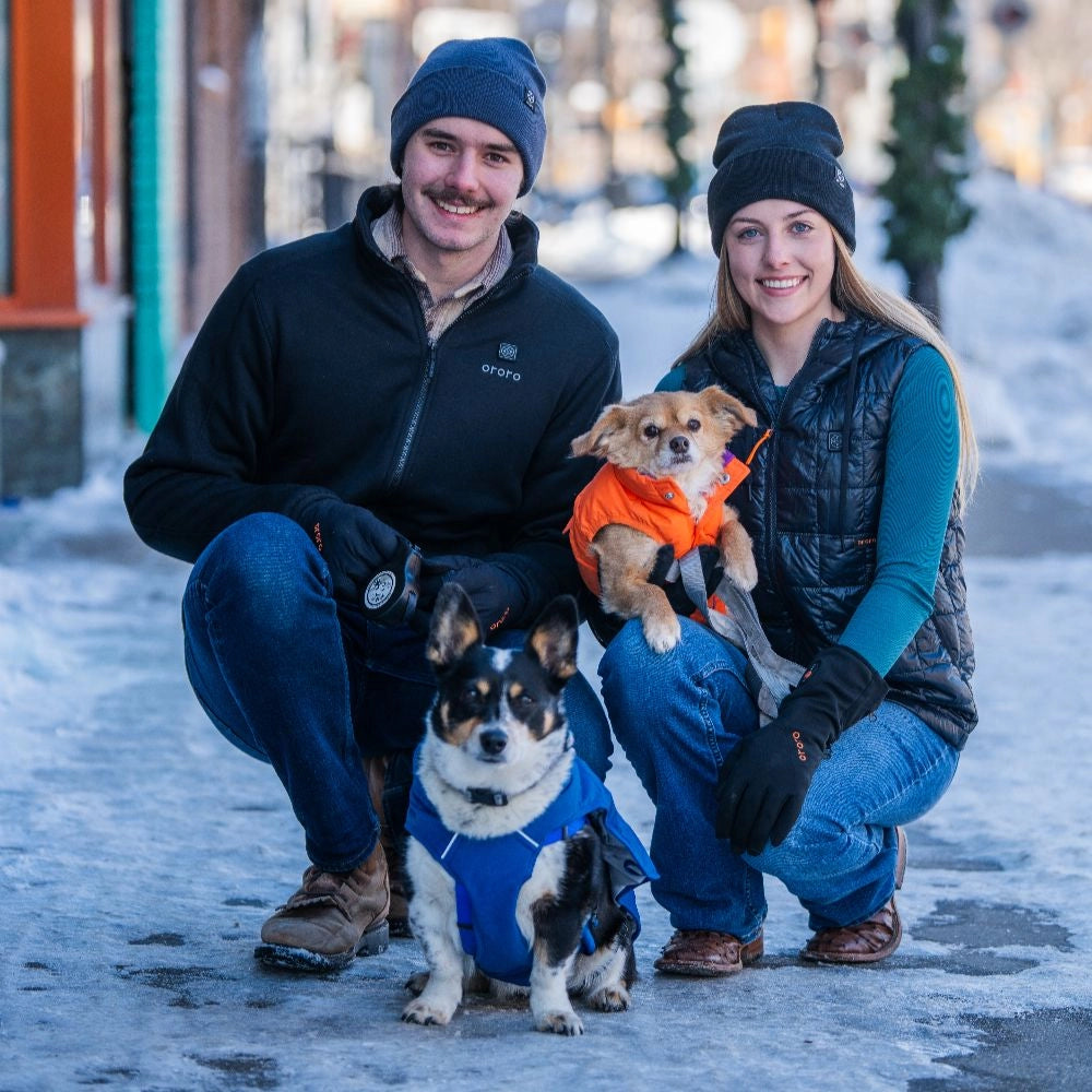 Snøwoof 3-Zone Heated Dog Puffer Vest