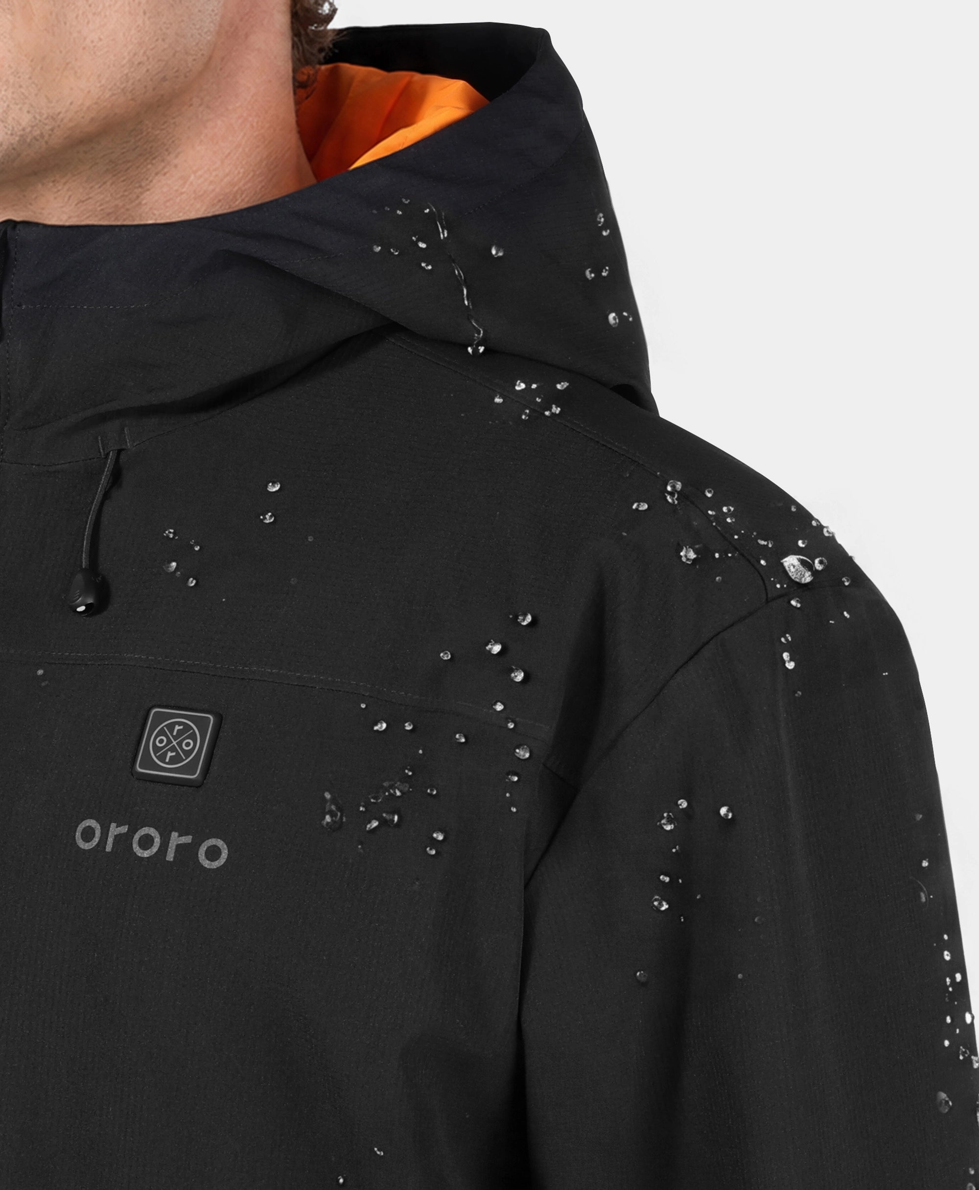 water-resistant shell