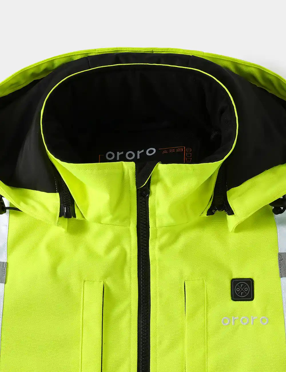 Men's Heated High-Visibility Work Jacket