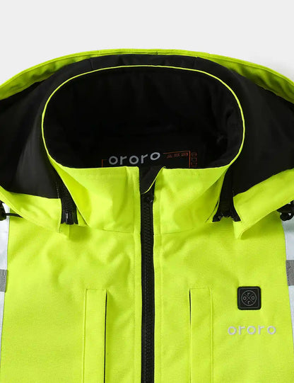 Men's Heated High-Visibility Work Jacket