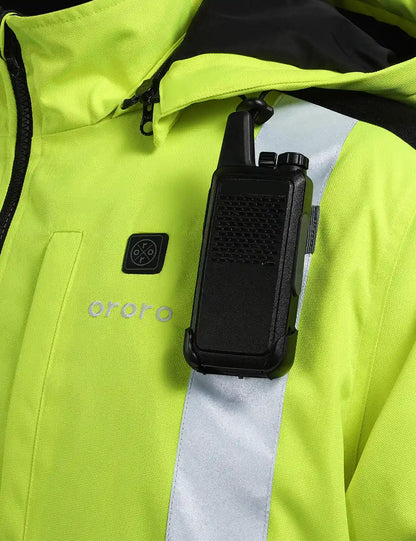 Men's Heated High-Visibility Work Jacket