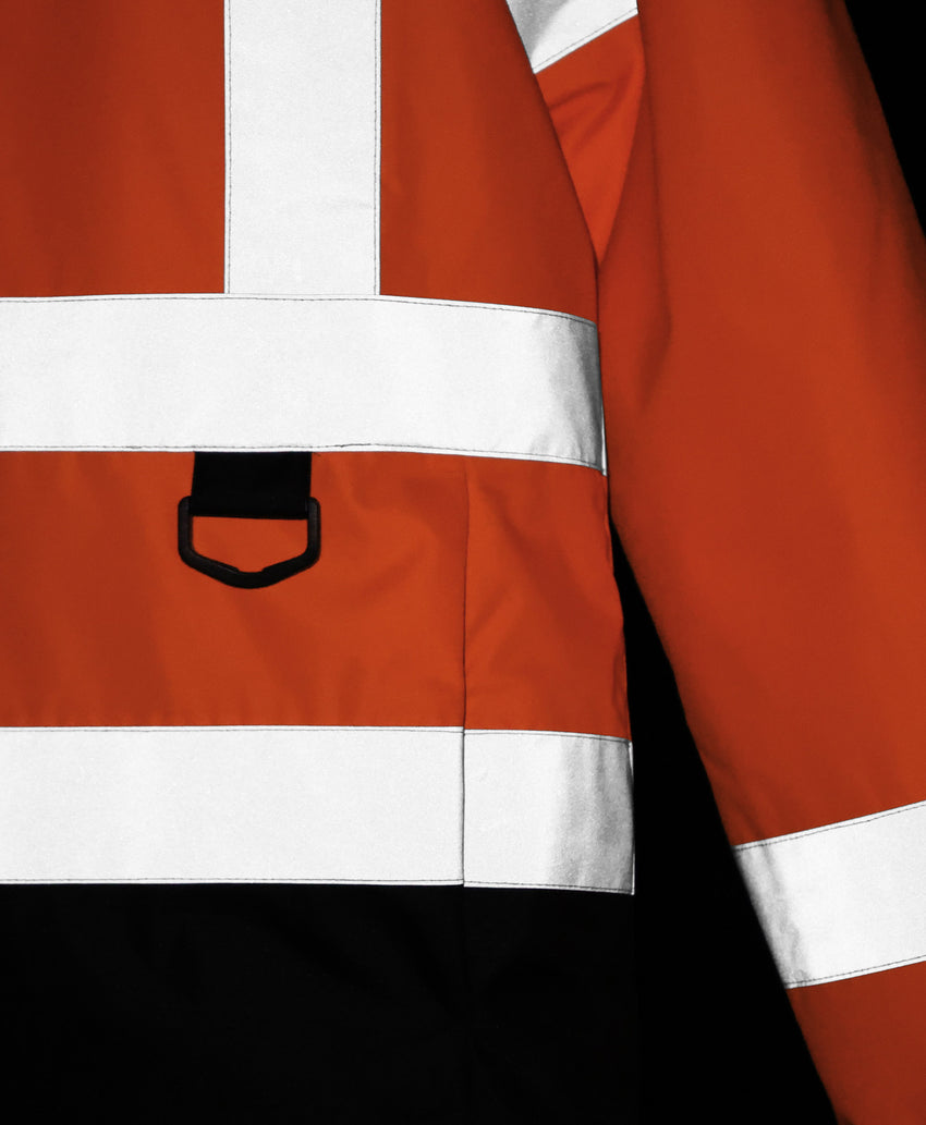 Result High Viz Jacke Mit Weicher Wattierung – Sicherheitsjacke In Orange Oder Gelb, Größe M, Mit Etikett