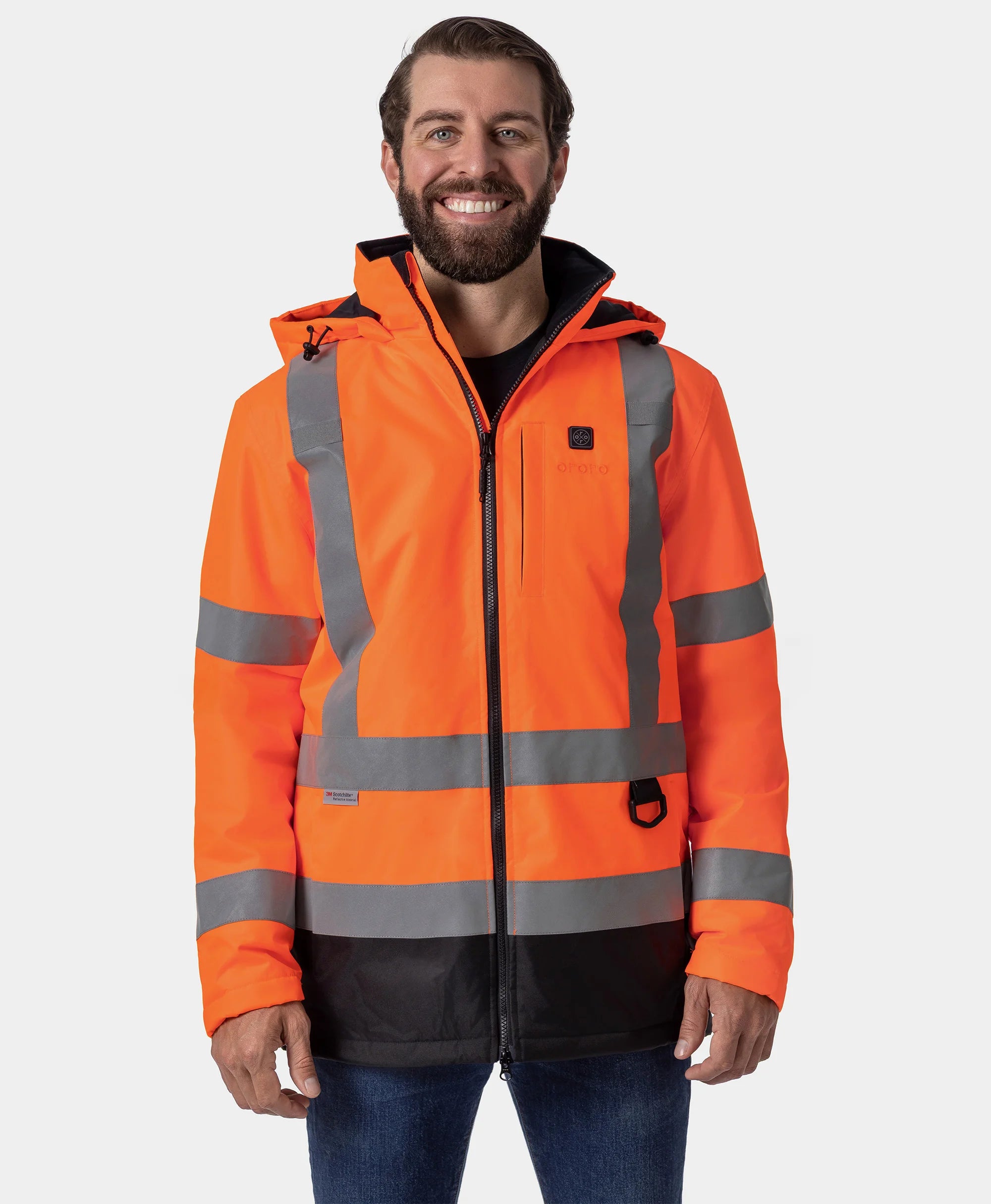 Flagstaff Men's Heated High-Visibility Jacket