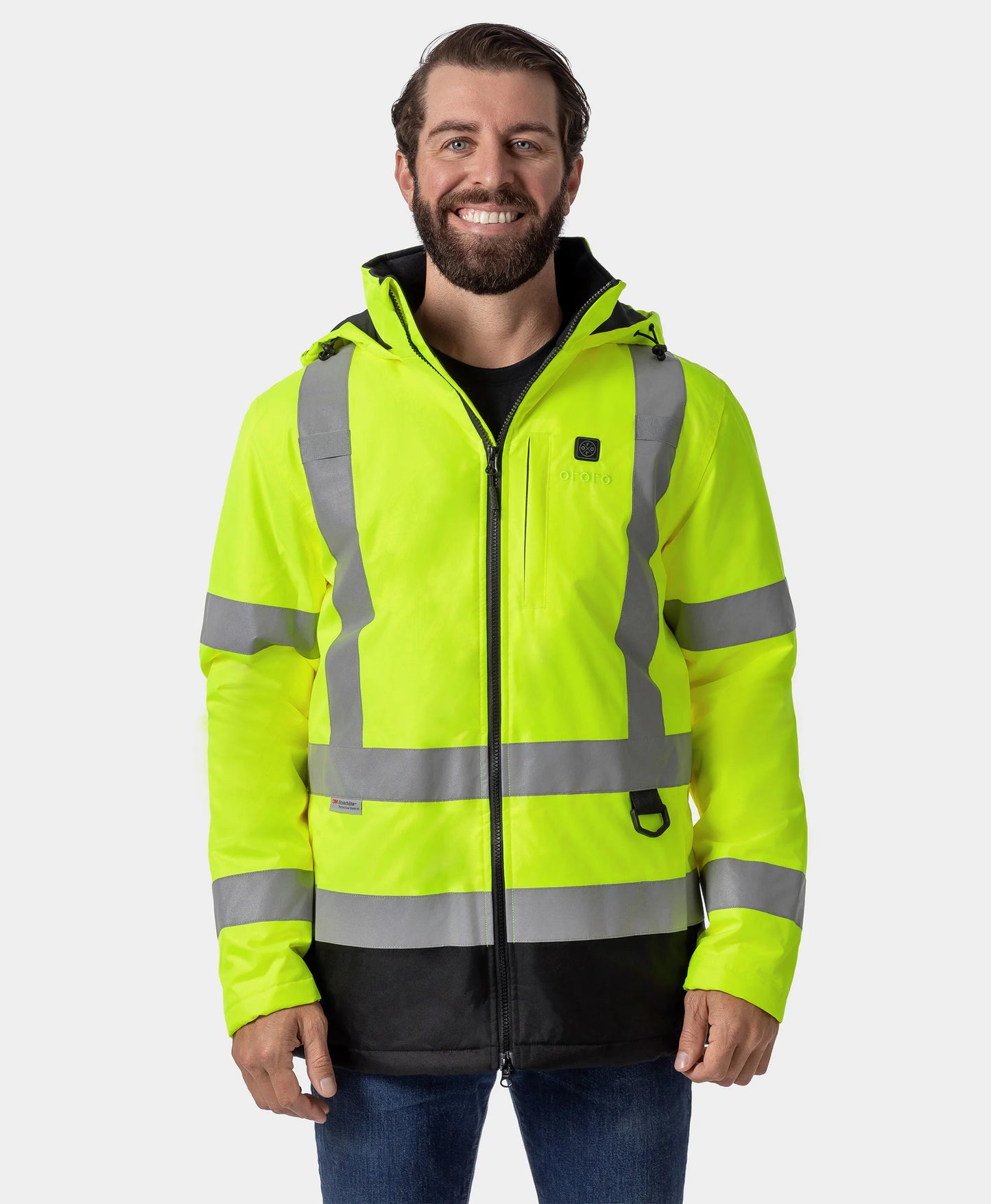 Flagstaff Men's Heated High-Visibility Jacket