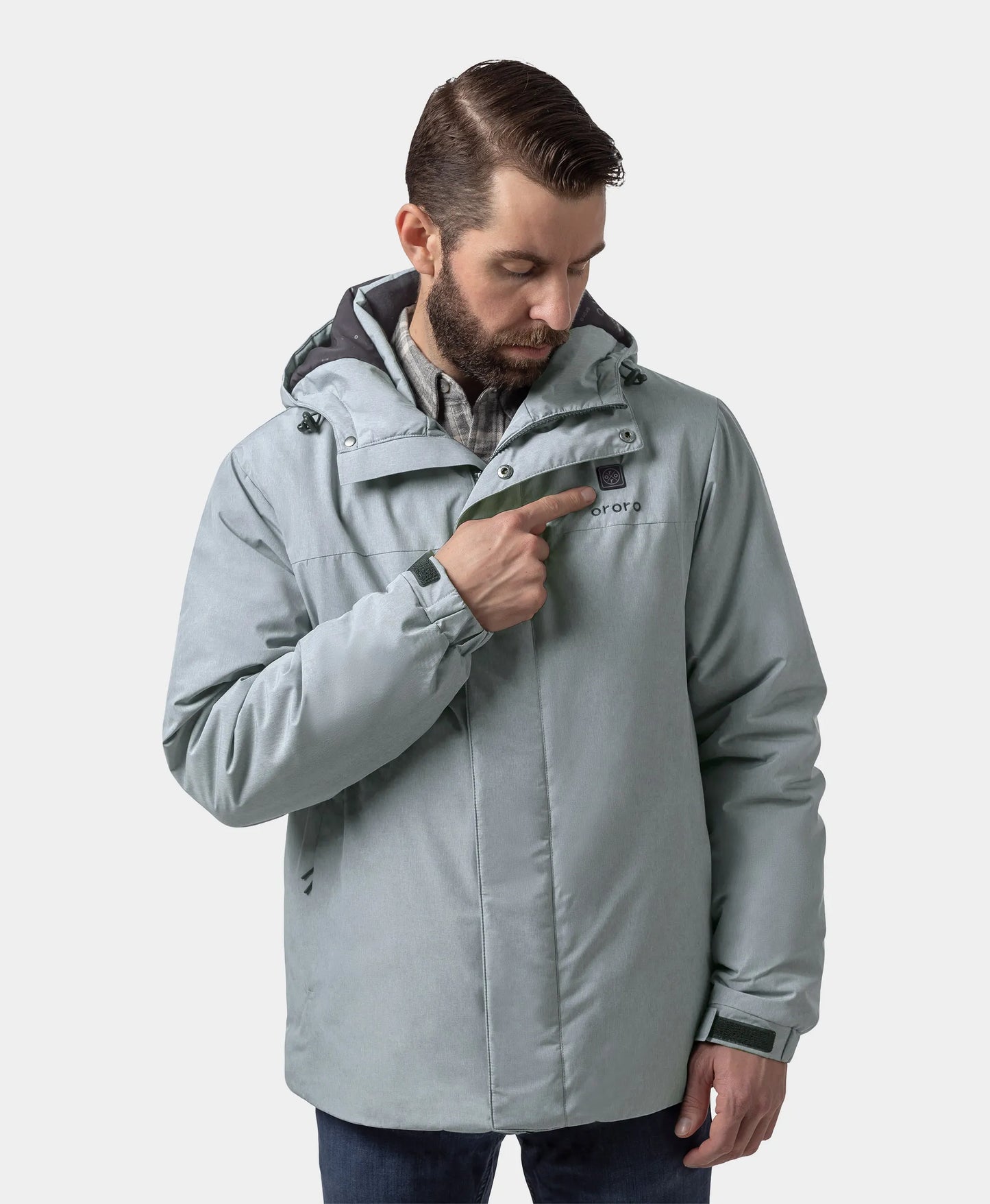 Axis Men's Thermolite Heated Padded Jacket