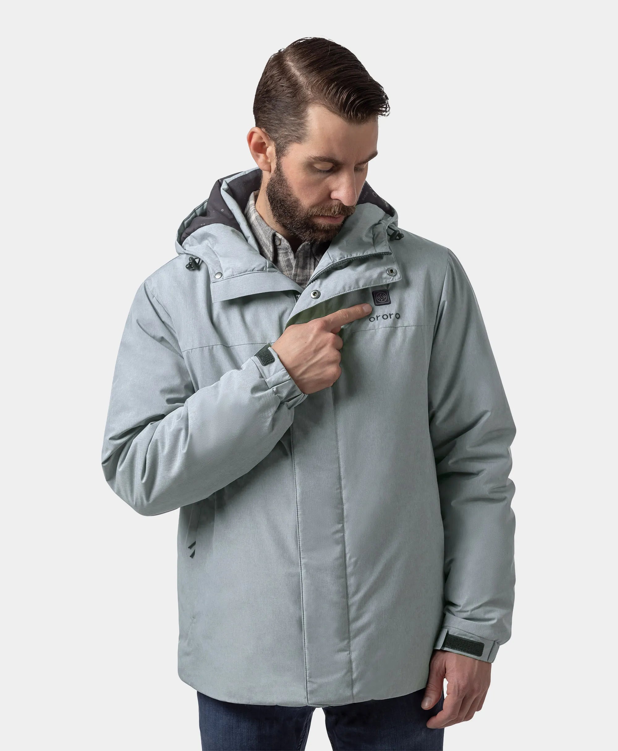 Axis Men's Thermolite Heated Padded Jacket