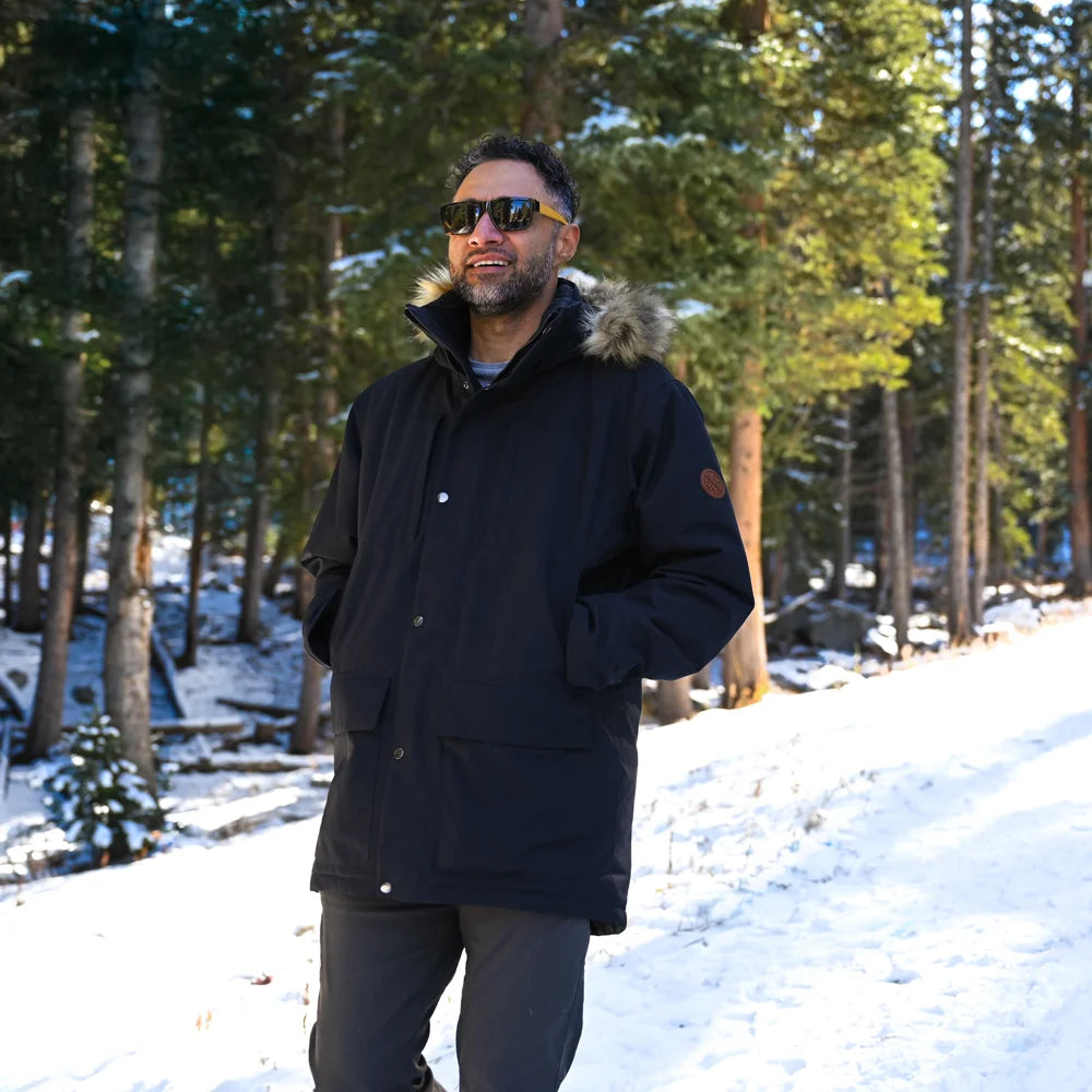 Mjpk Gstaad Men's 4-Zone Heated Parka Jacket | ororo