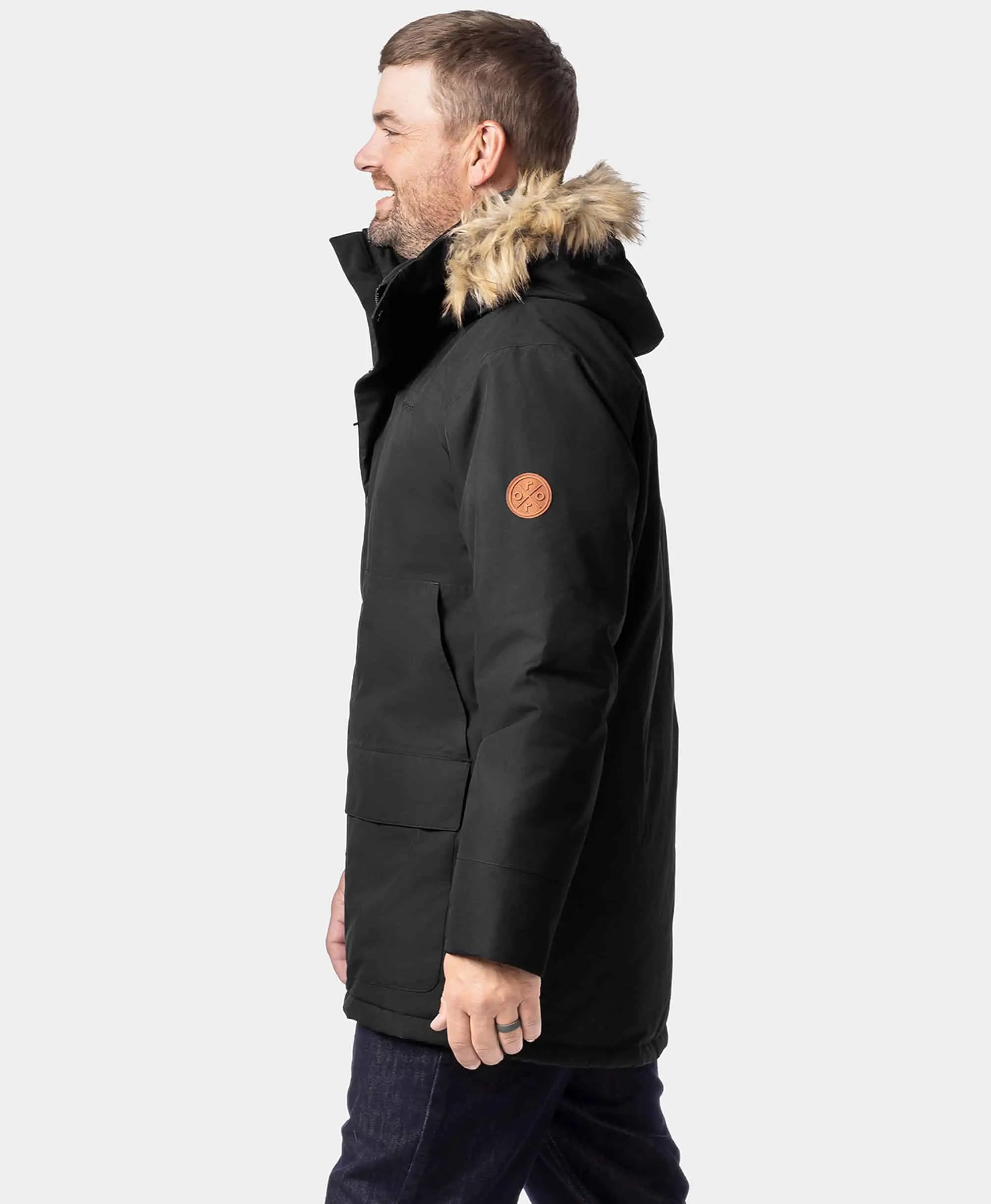 Gstaad Men's Waterproof Heated Parka