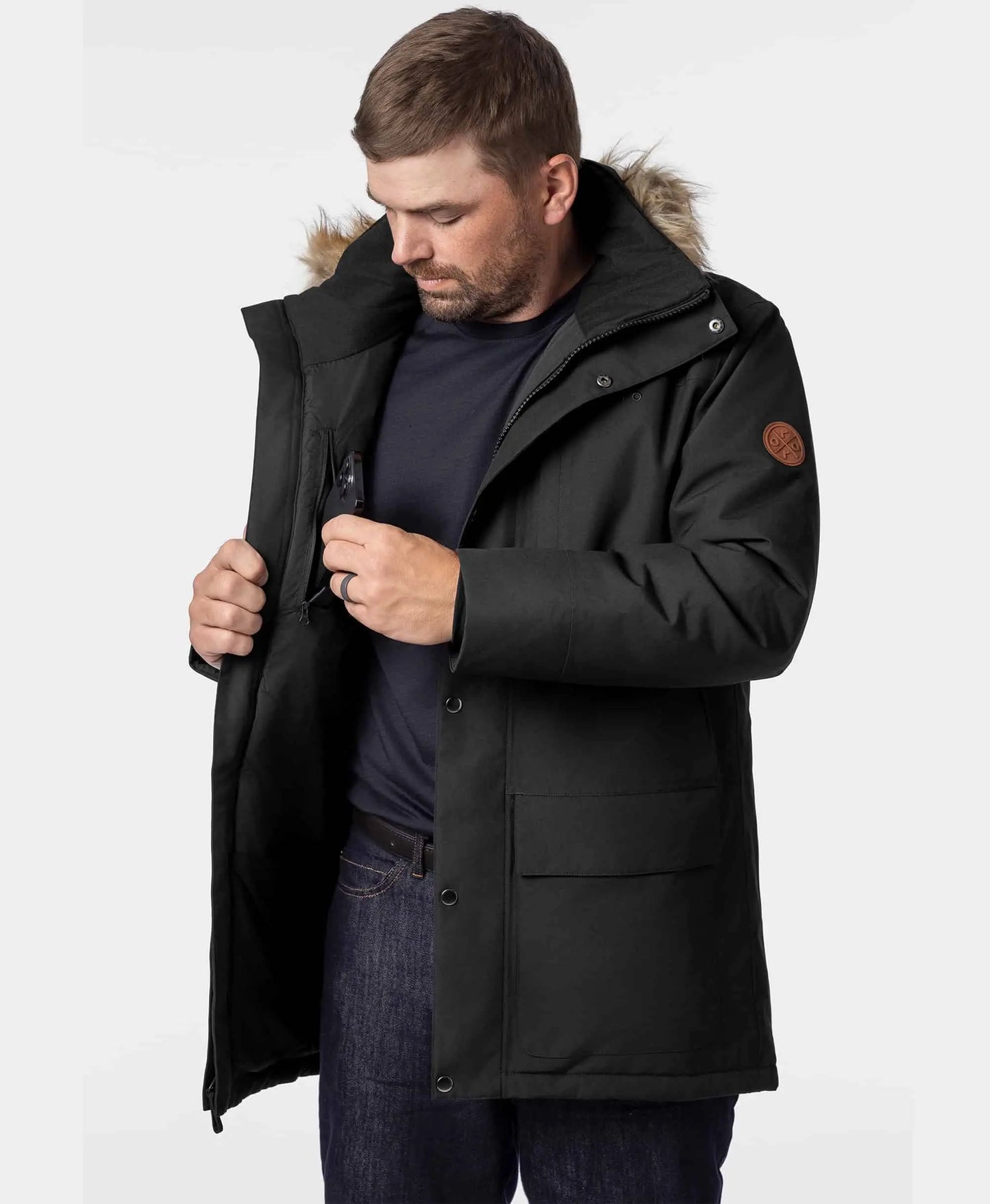 Gstaad Men's Waterproof Heated Parka