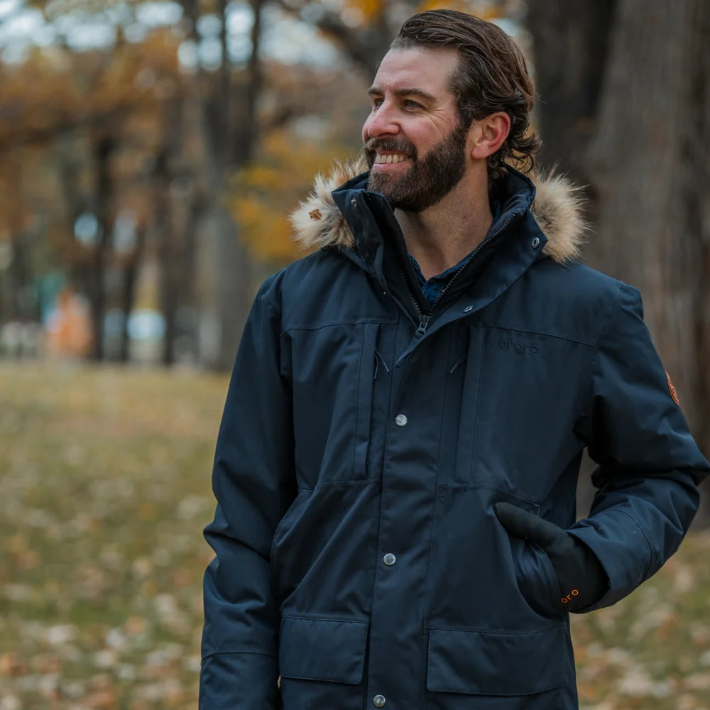 Mjpk Gstaad Men's 4-Zone Heated Parka Jacket | ororo
