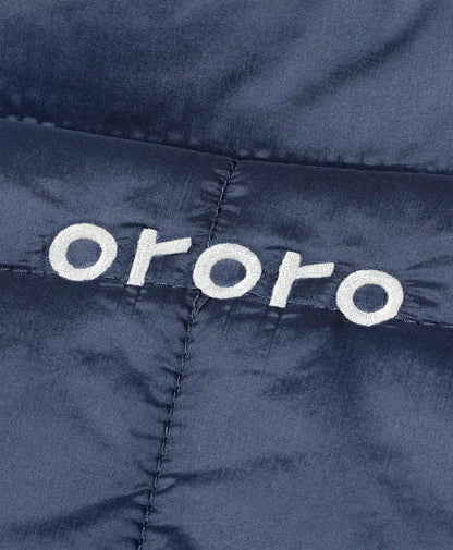 embroidered ororo logo