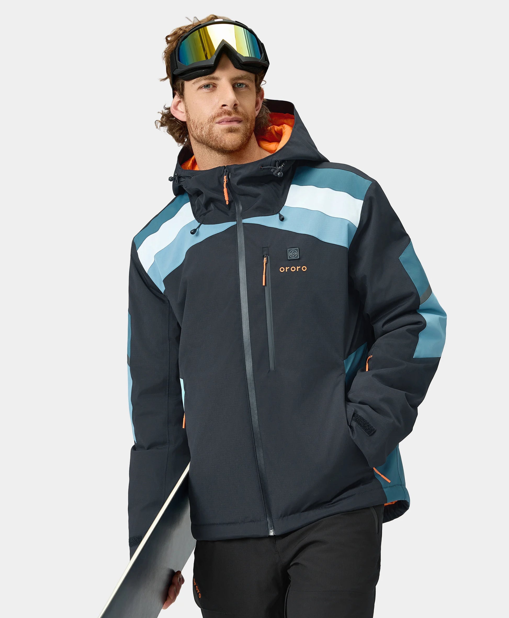 Heated Snow Jacket Men's Jacket ororo® - Main Image