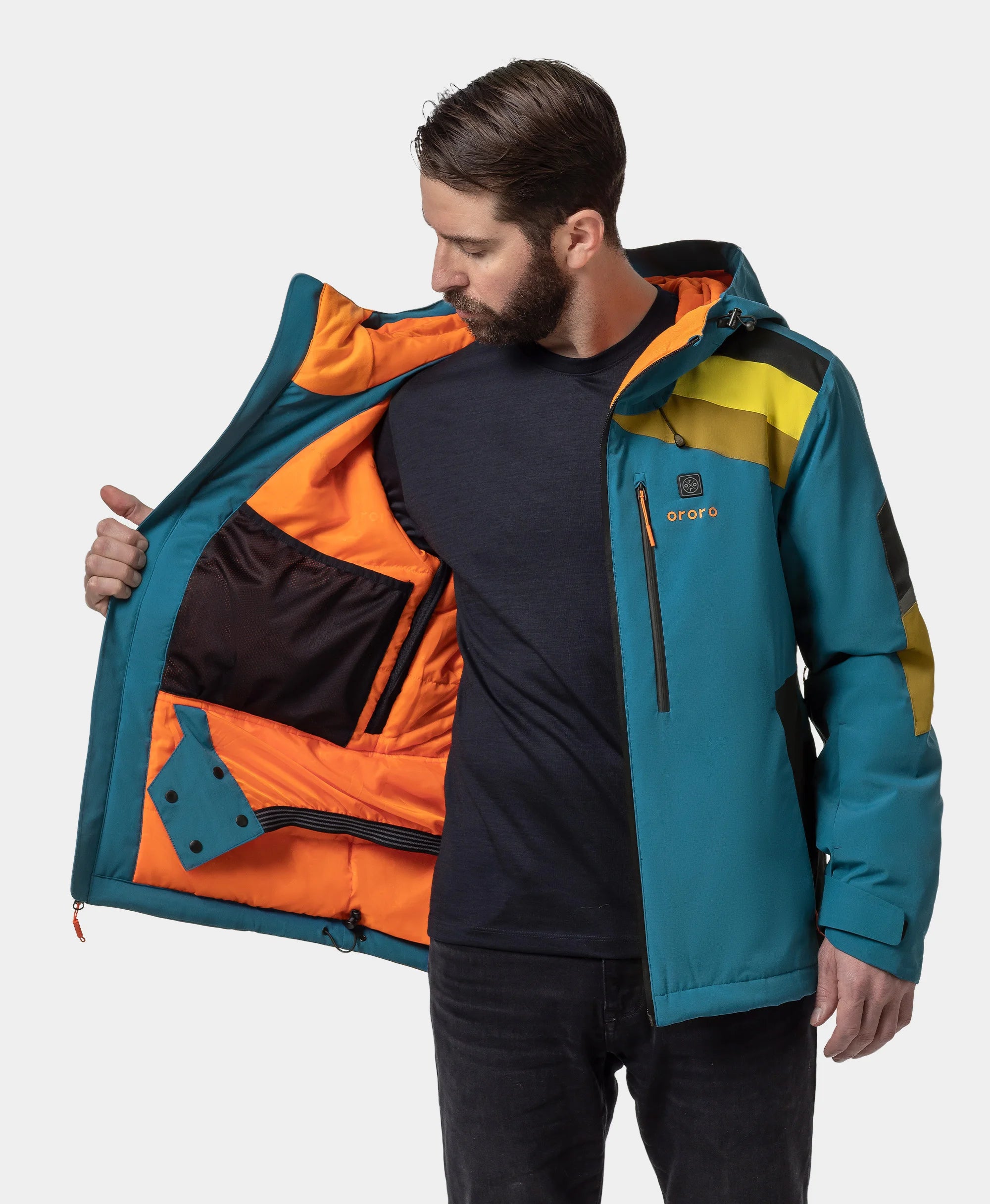 St. Moritz Men's Heated Snow Jacket