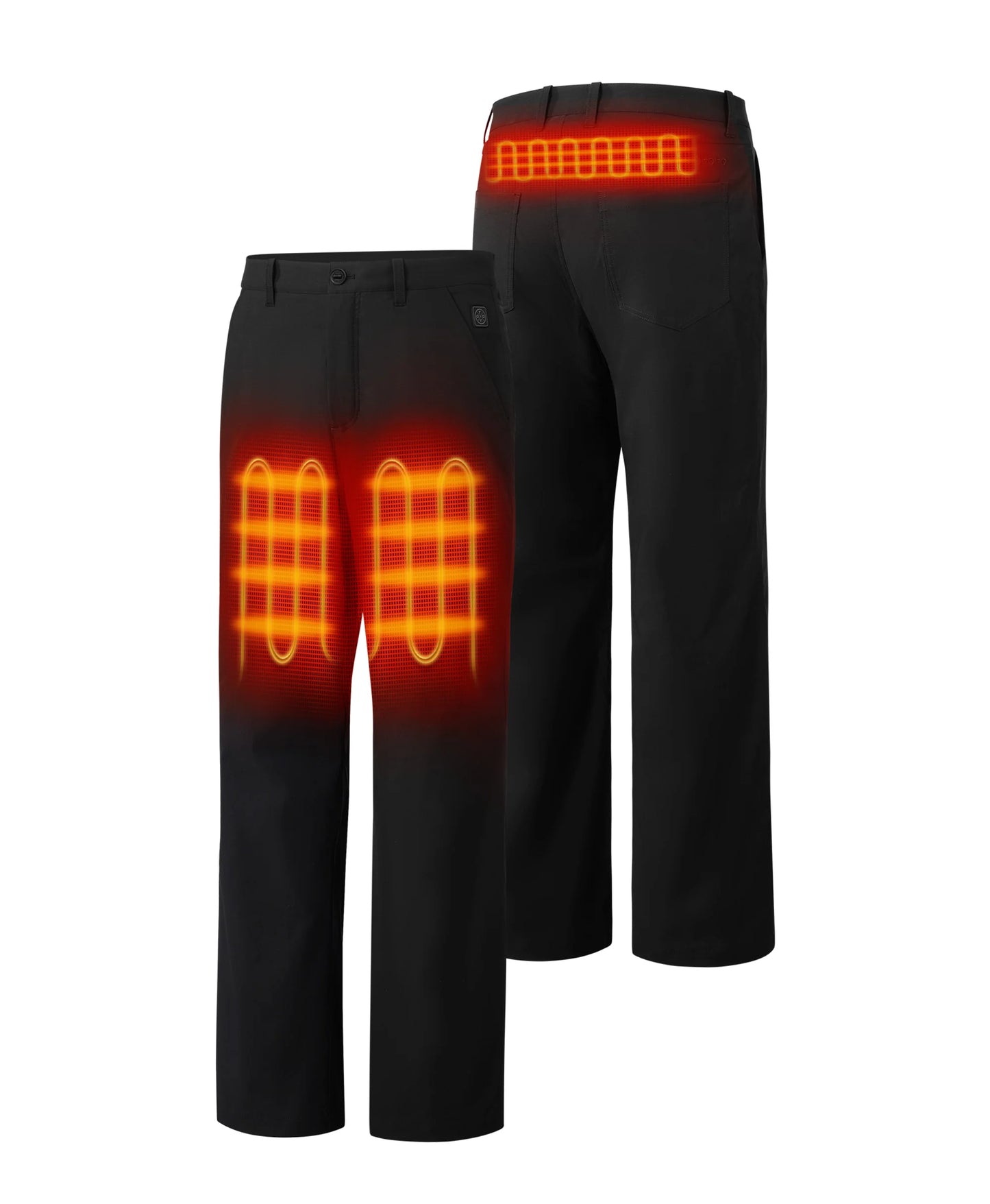 3 Heating Zones (L&R Thighs, Lower Back)