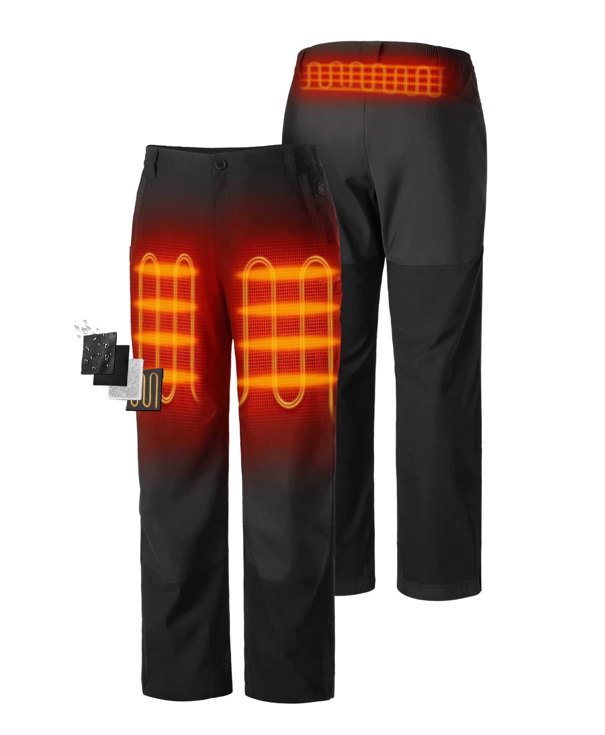 Heated Utility Fleece Pants Men's Workwear ororo®