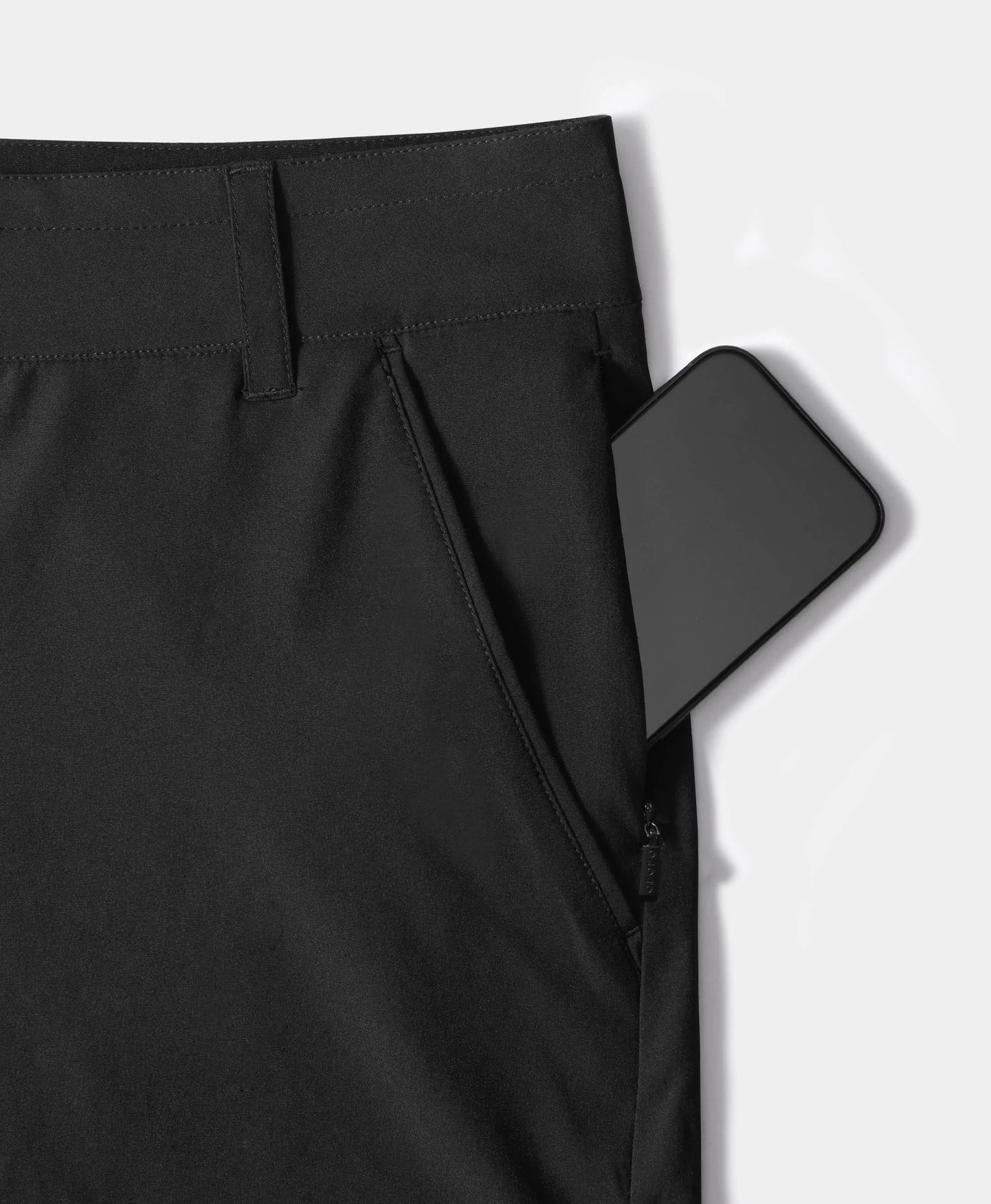 Hidden Zipper Pocket at Side Seam