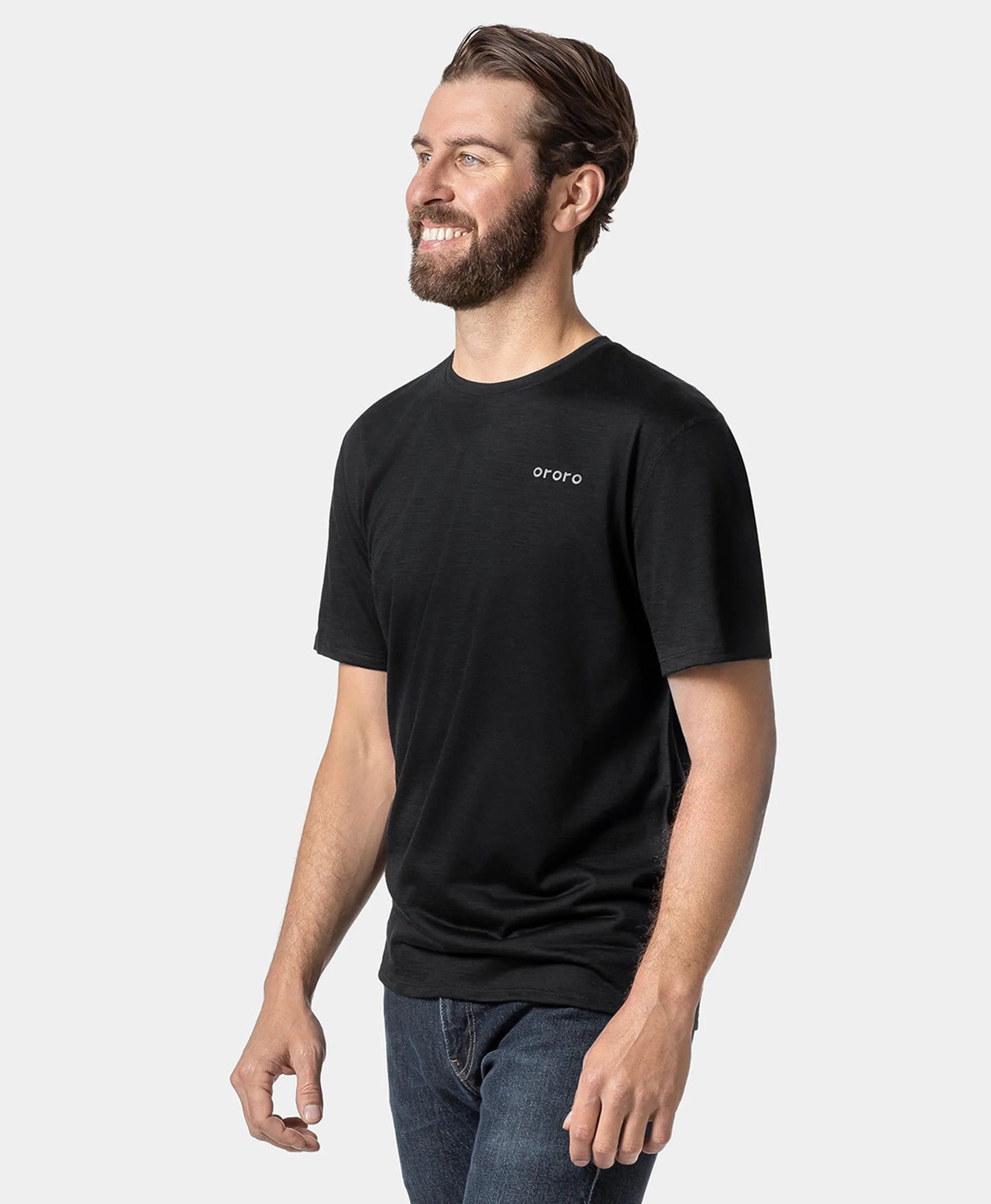 Men’s Short Sleeve 100% Wool T-Shirt