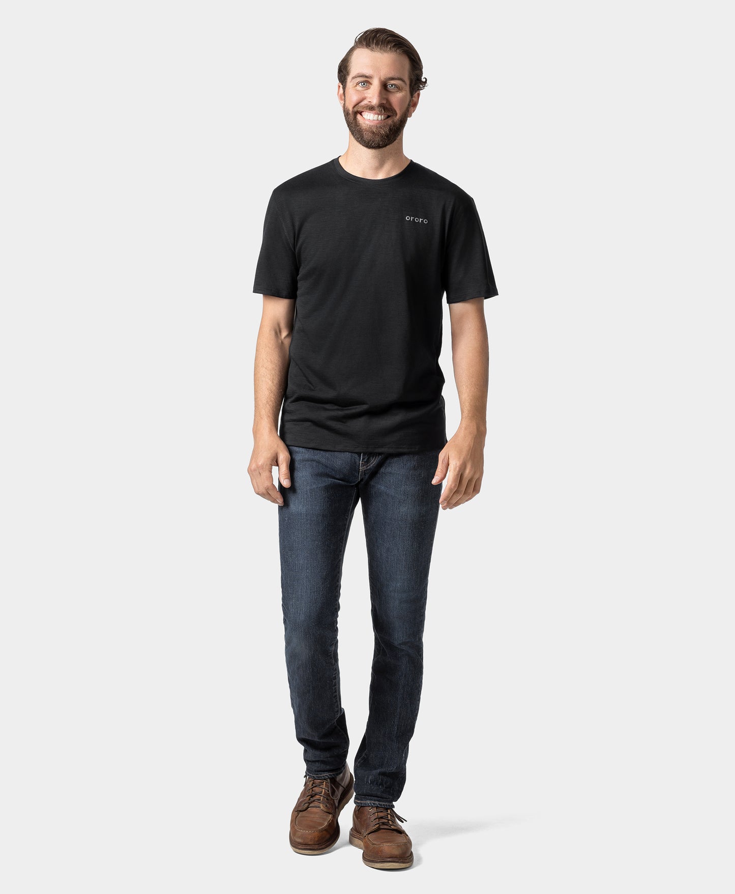 Men’s Short Sleeve 100% Wool T-Shirt