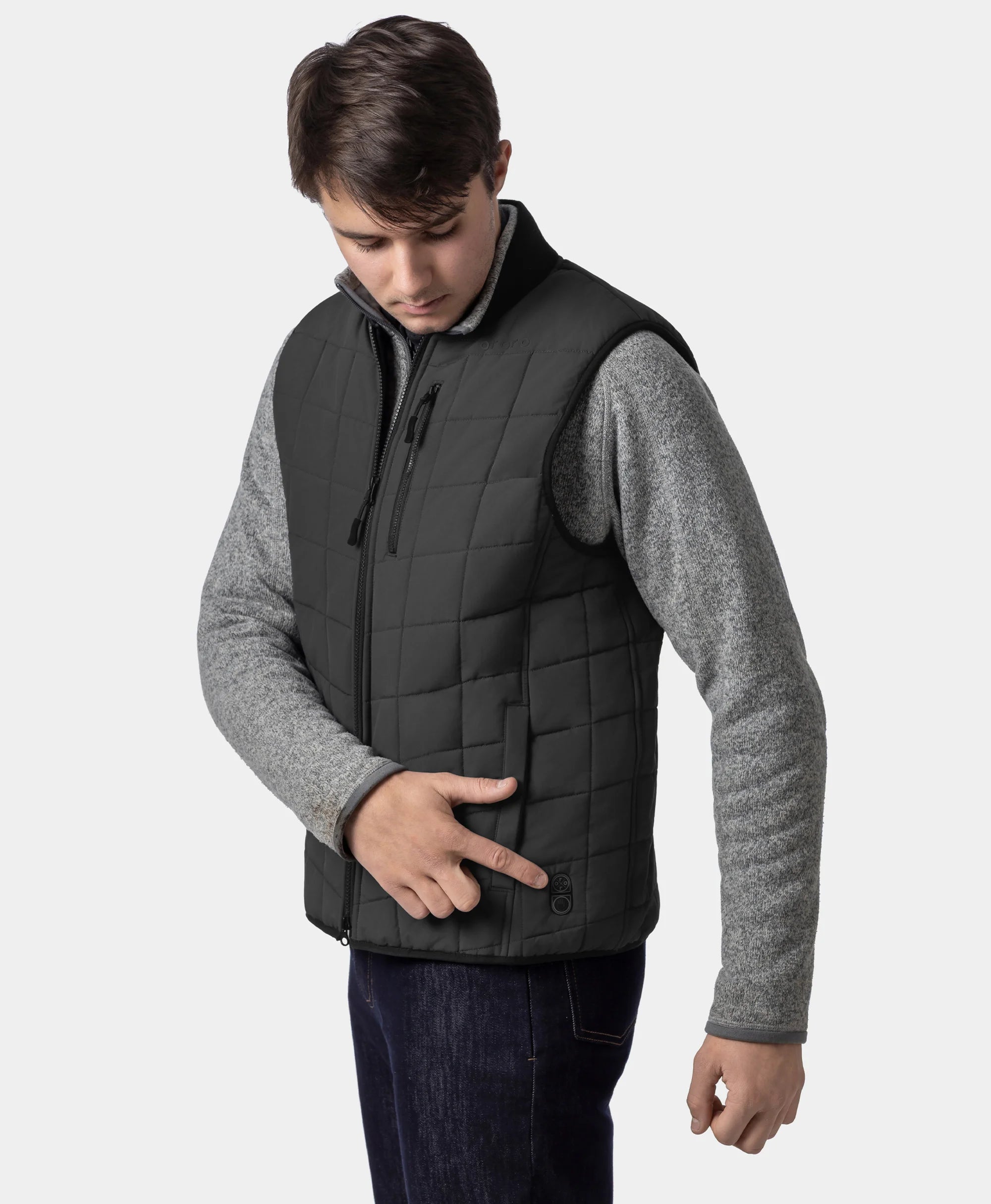 Scranton Men's 5-Zone Insulated Heated Bomber Vest (Apparel Only), Thumbnail 22