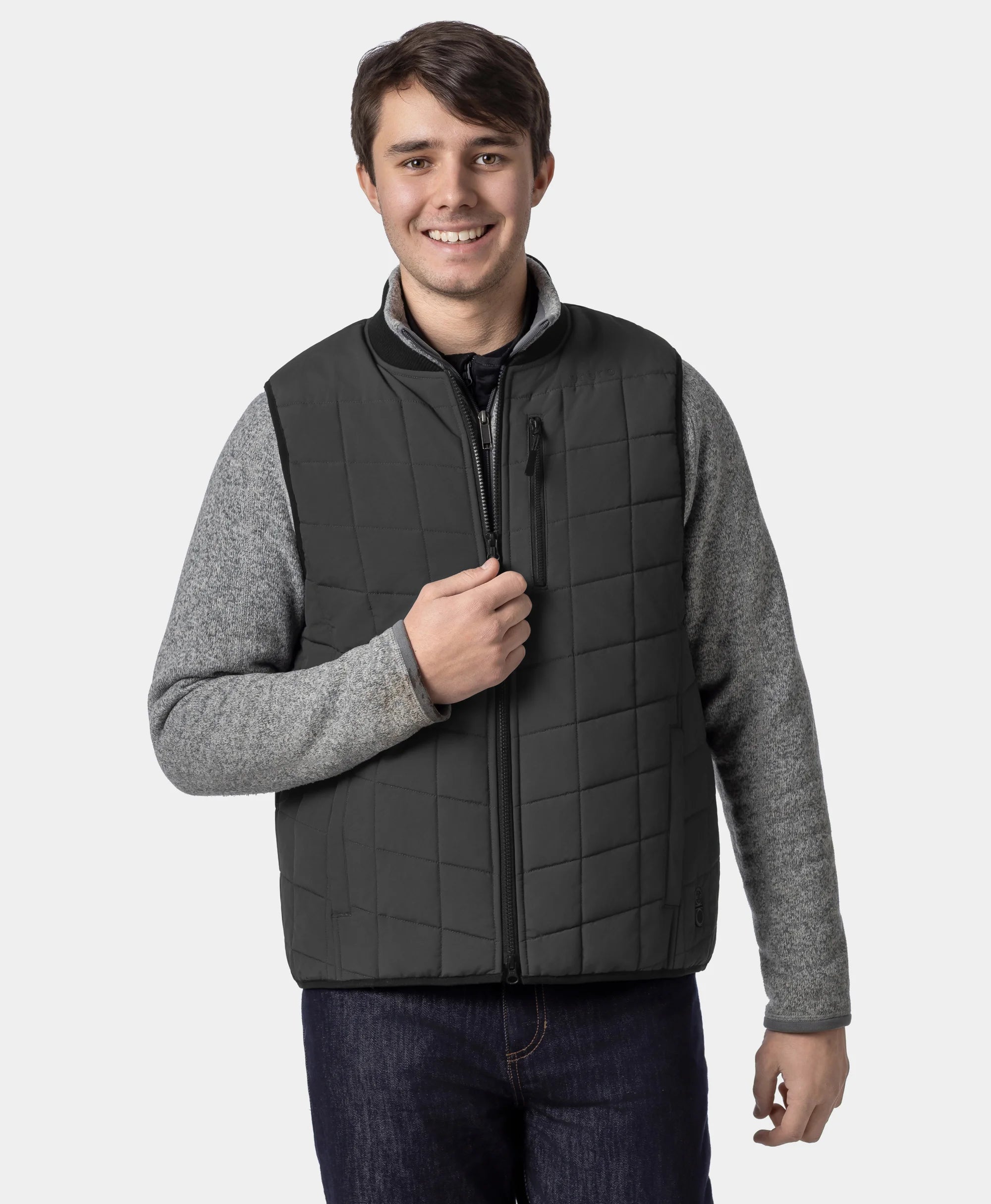 (Open-box) Scranton Men's 5-Zone Insulated Heated Bomber Vest (Battery Set Not Included), Thumbnail 20