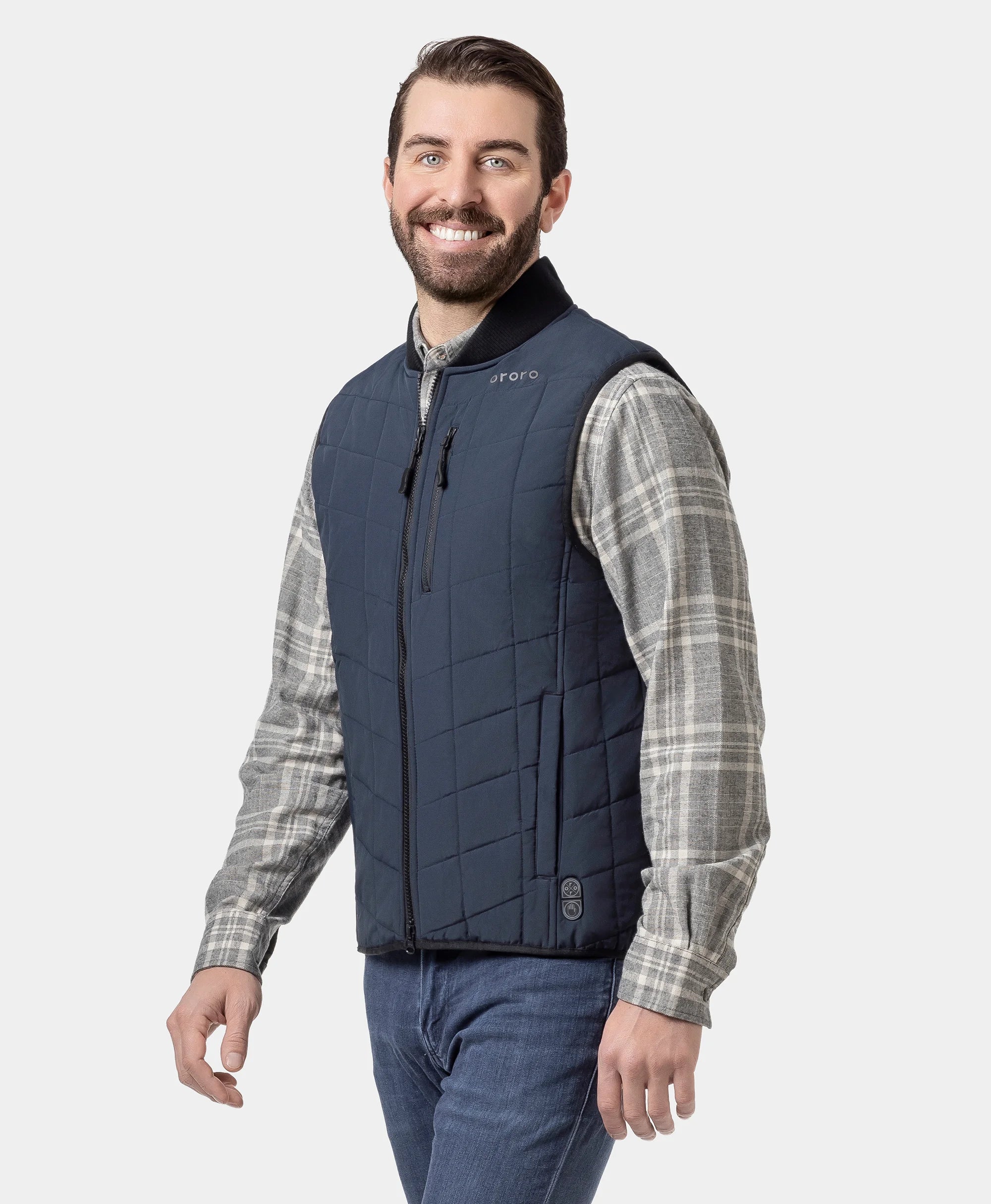 Men's 5-Zone Insulated Heated Bomber Vest