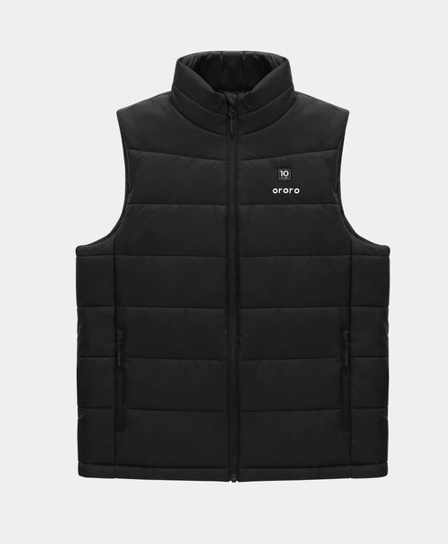 Men's 4-Zone Classic Heated Vest (10-Year Anniversary Limited Edition) - Black ,view 1