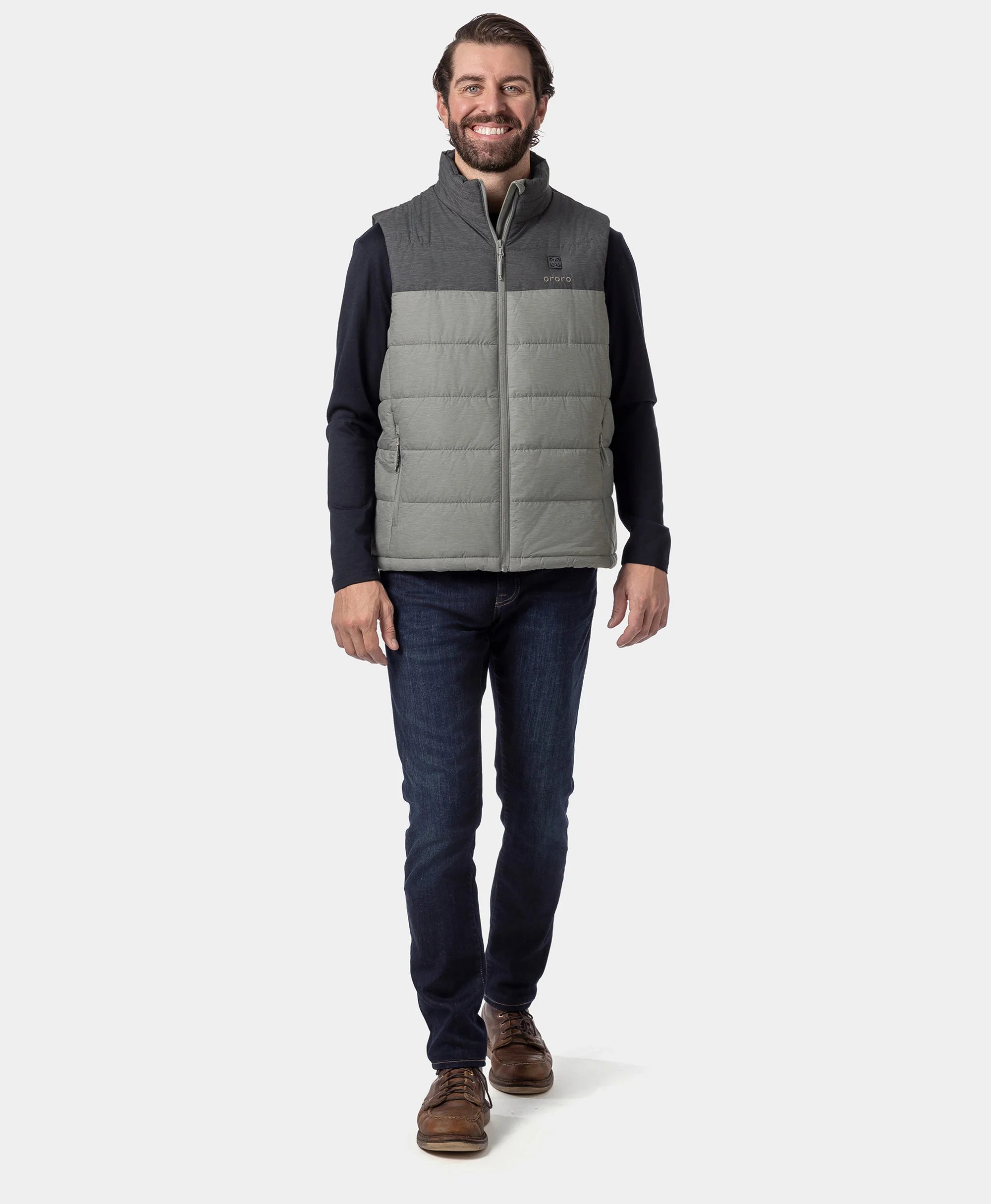 Men's Classic Heated Vest - Gray