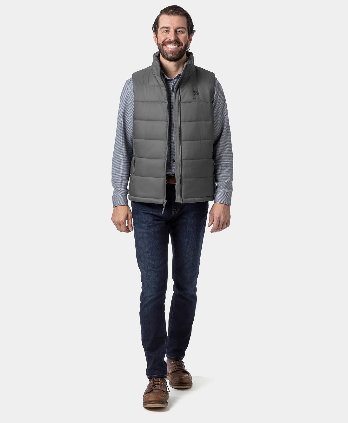 Men's Classic Heated Vest - Gray