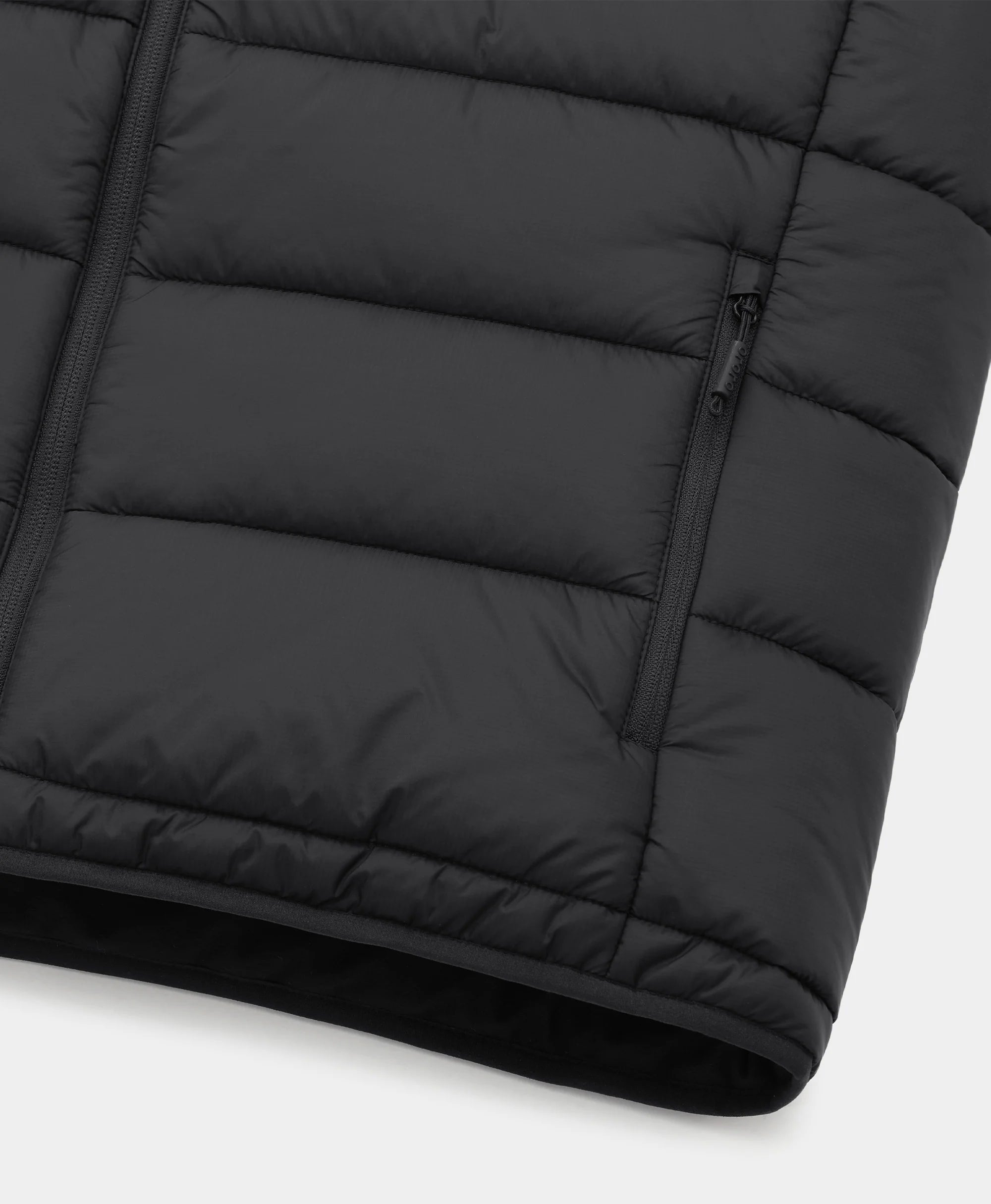 Elastic Binding at Hem to Block Elements