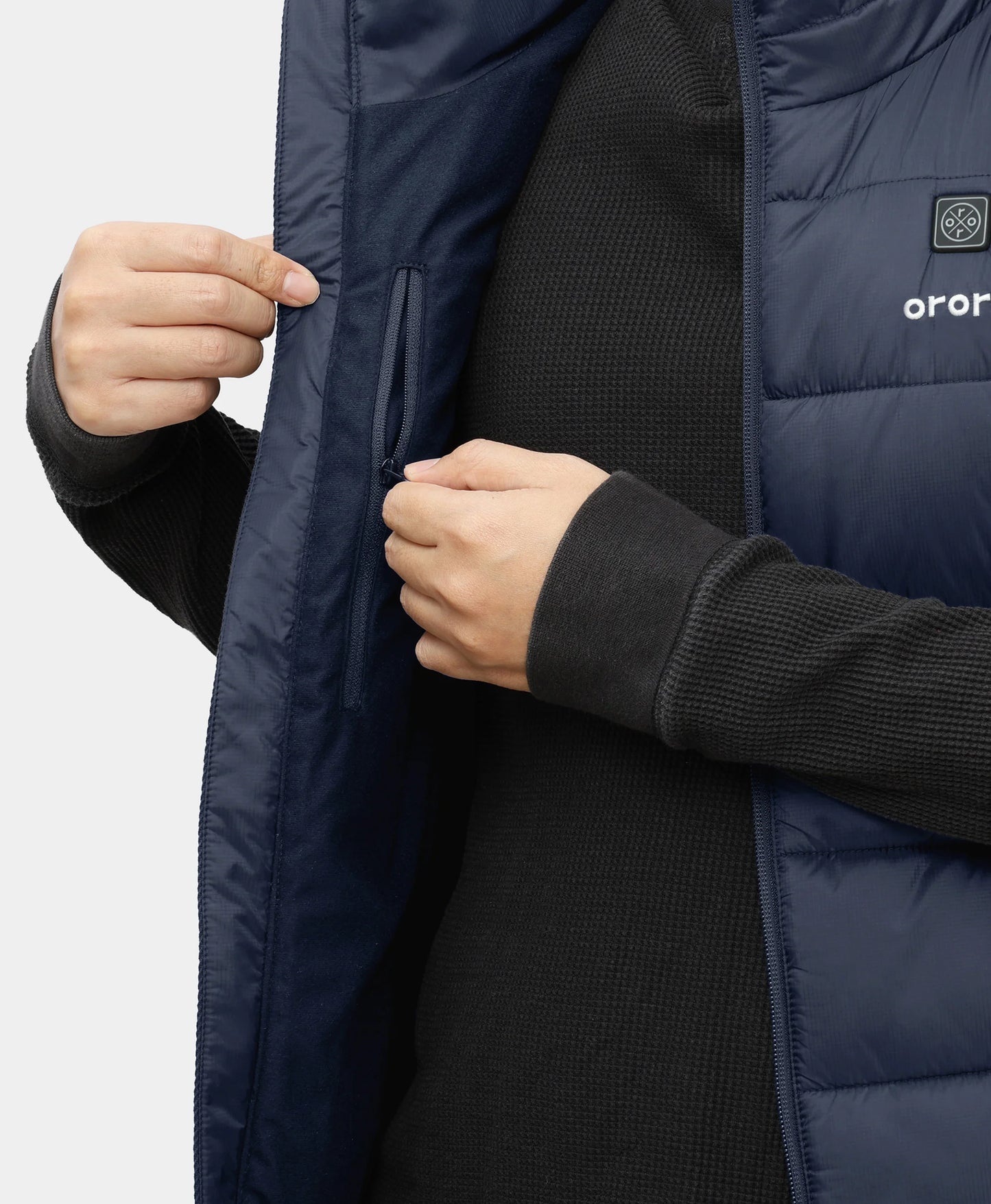 Hidden Inner Zipper Pocket 